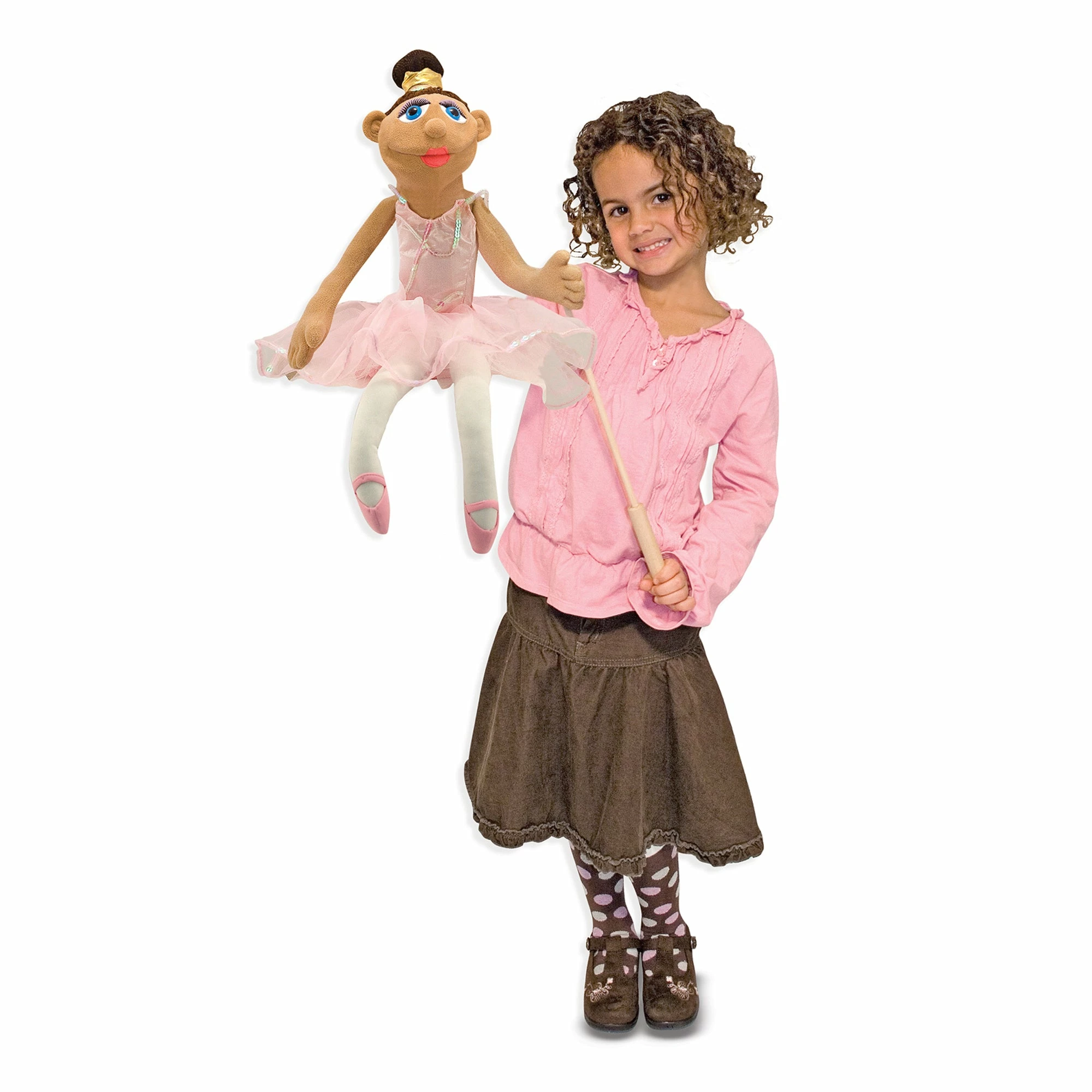 Melissa & Doug Ballerina Puppet (Full-Body) - Image 2