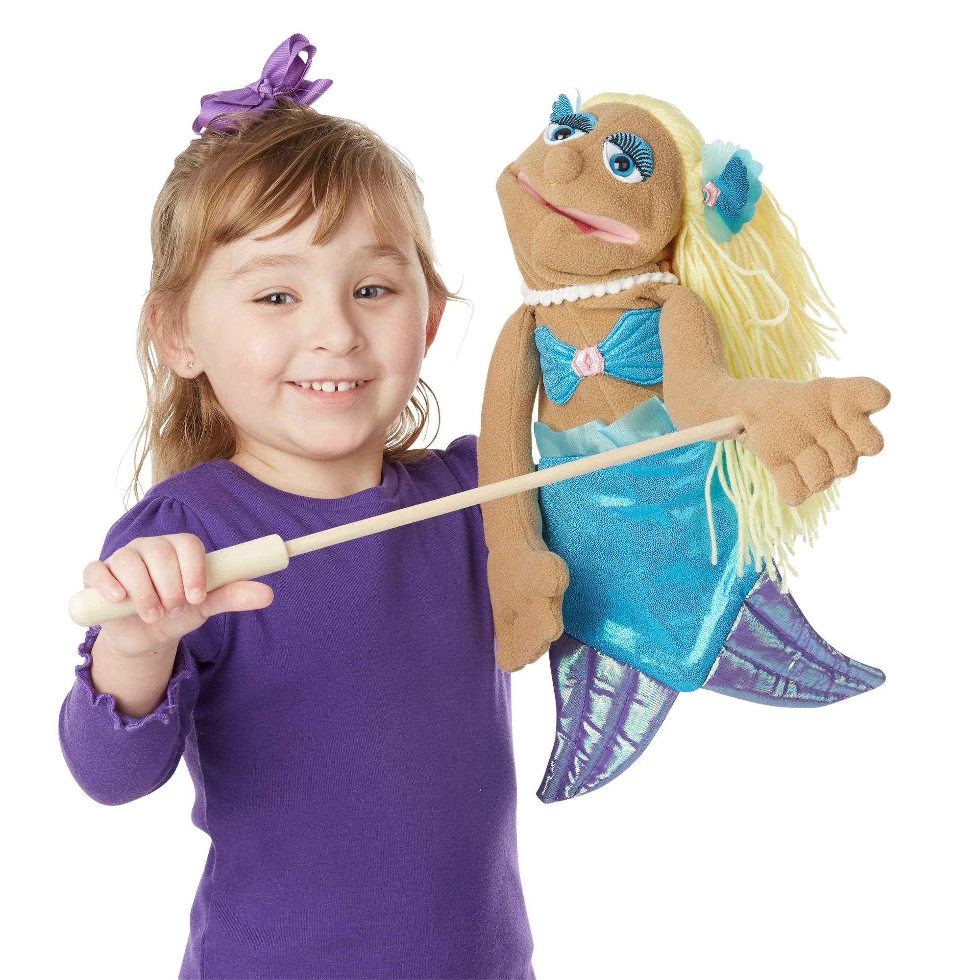 Melissa & Doug Mermaid Puppet - Image 4