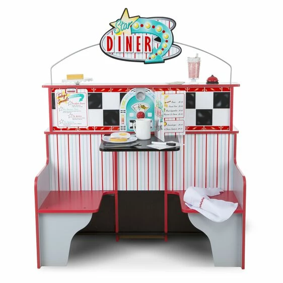 Melissa & Doug Star Diner Restaurant Play Set - Image 5