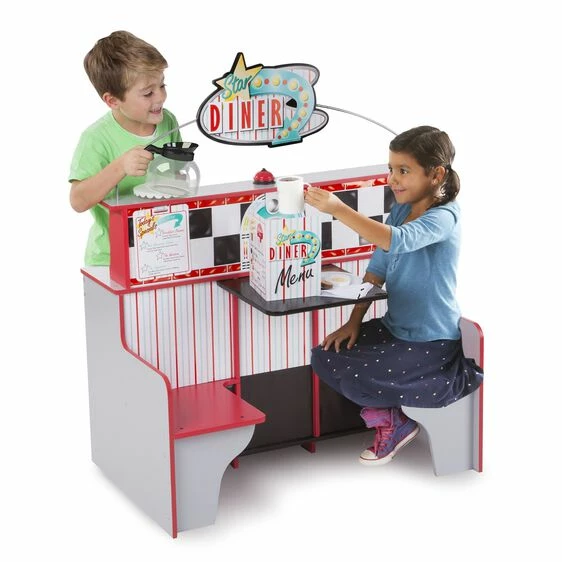 Melissa & Doug Star Diner Restaurant Play Set