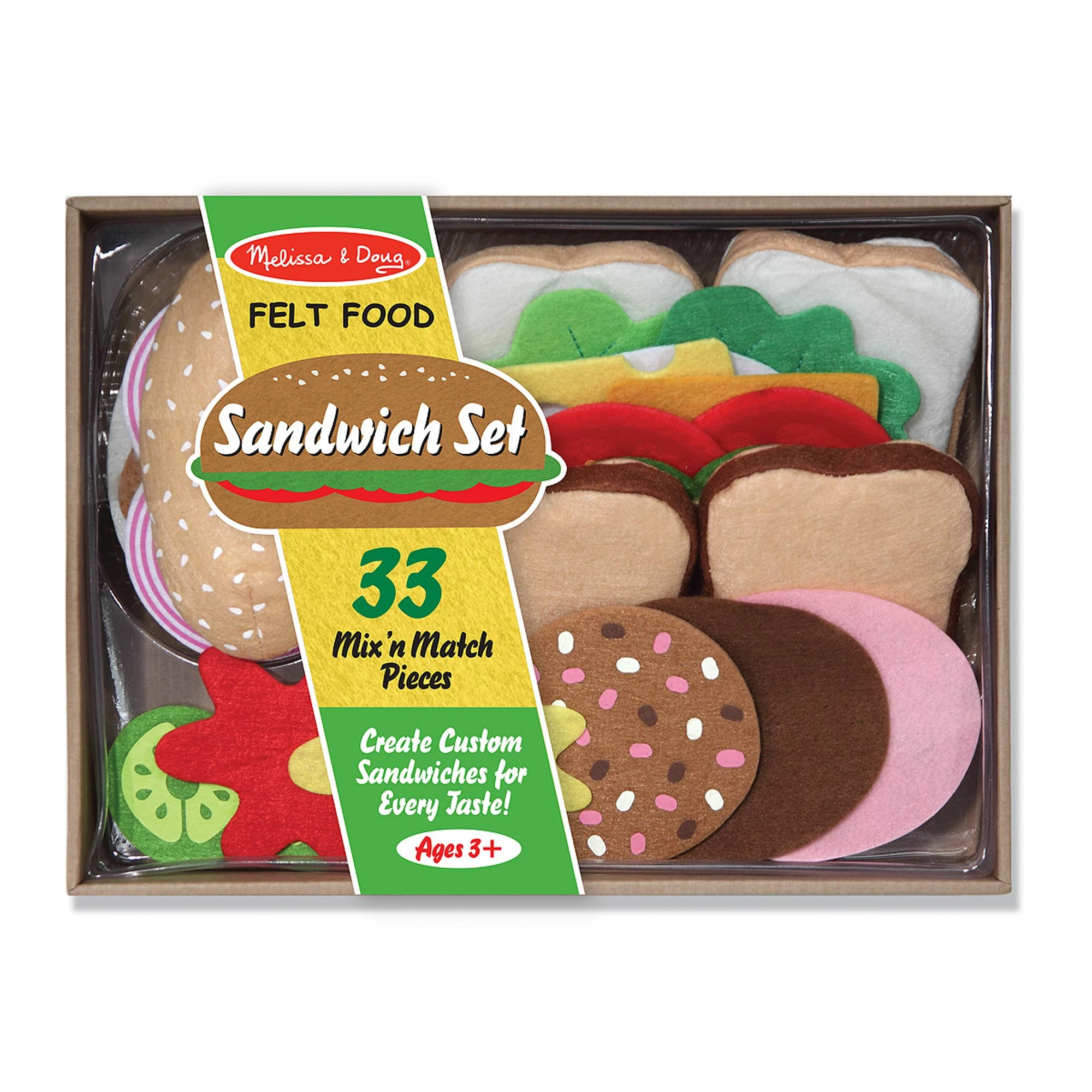 Melissa & Doug Felt Food Sandwich Set