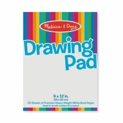 Melissa & Doug Drawing Paper Pad - 9"x12"