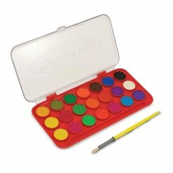 Melissa & Doug Deluxe Watercolor Paint Set - 21 Colors