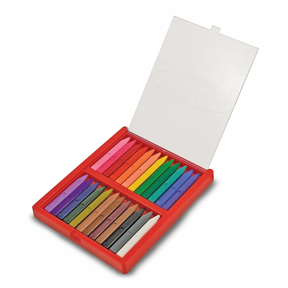 Melissa & Doug Triangular Crayon Set - 24pc - Image 4