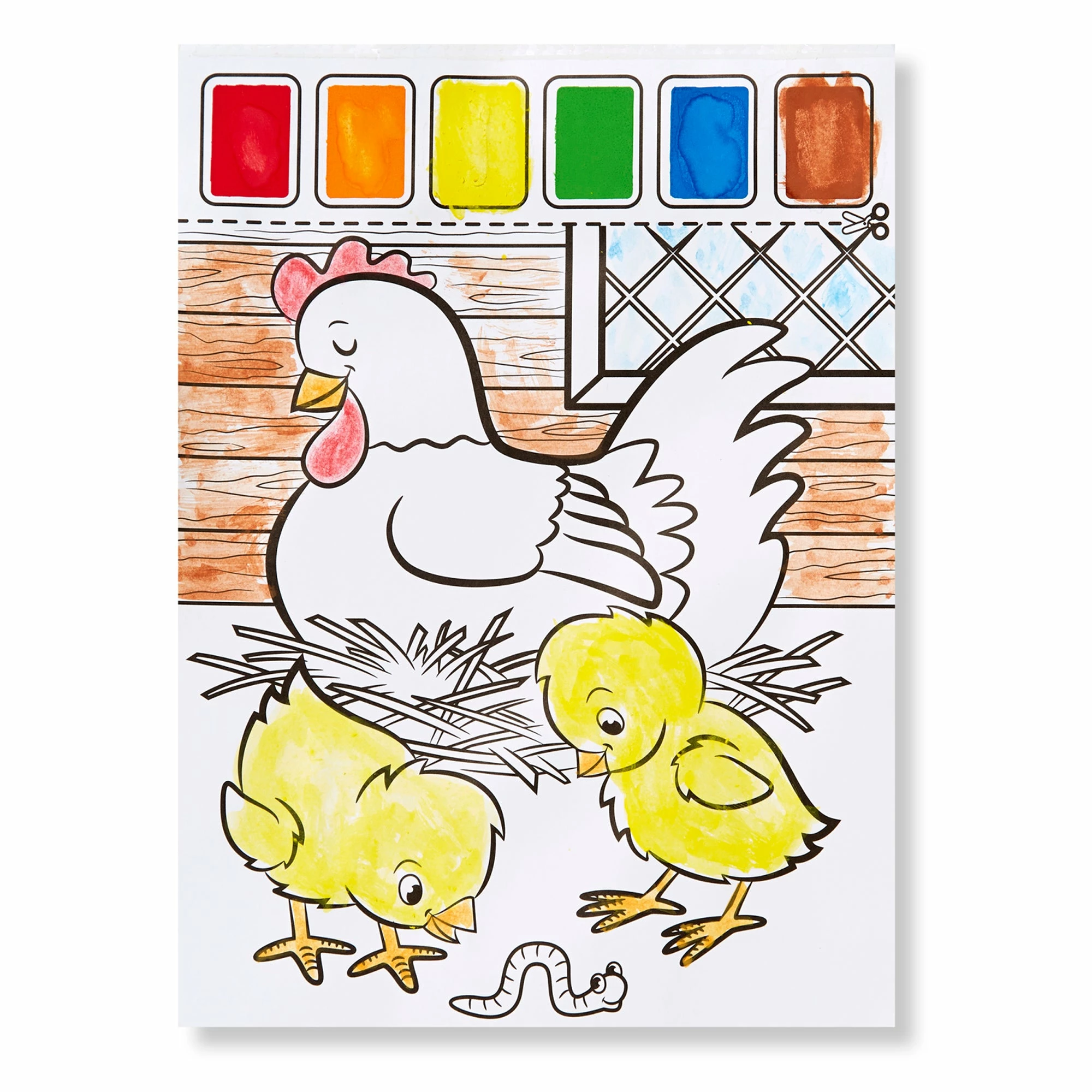 Melissa & Doug Paint With Water - Farm Animals - Image 5