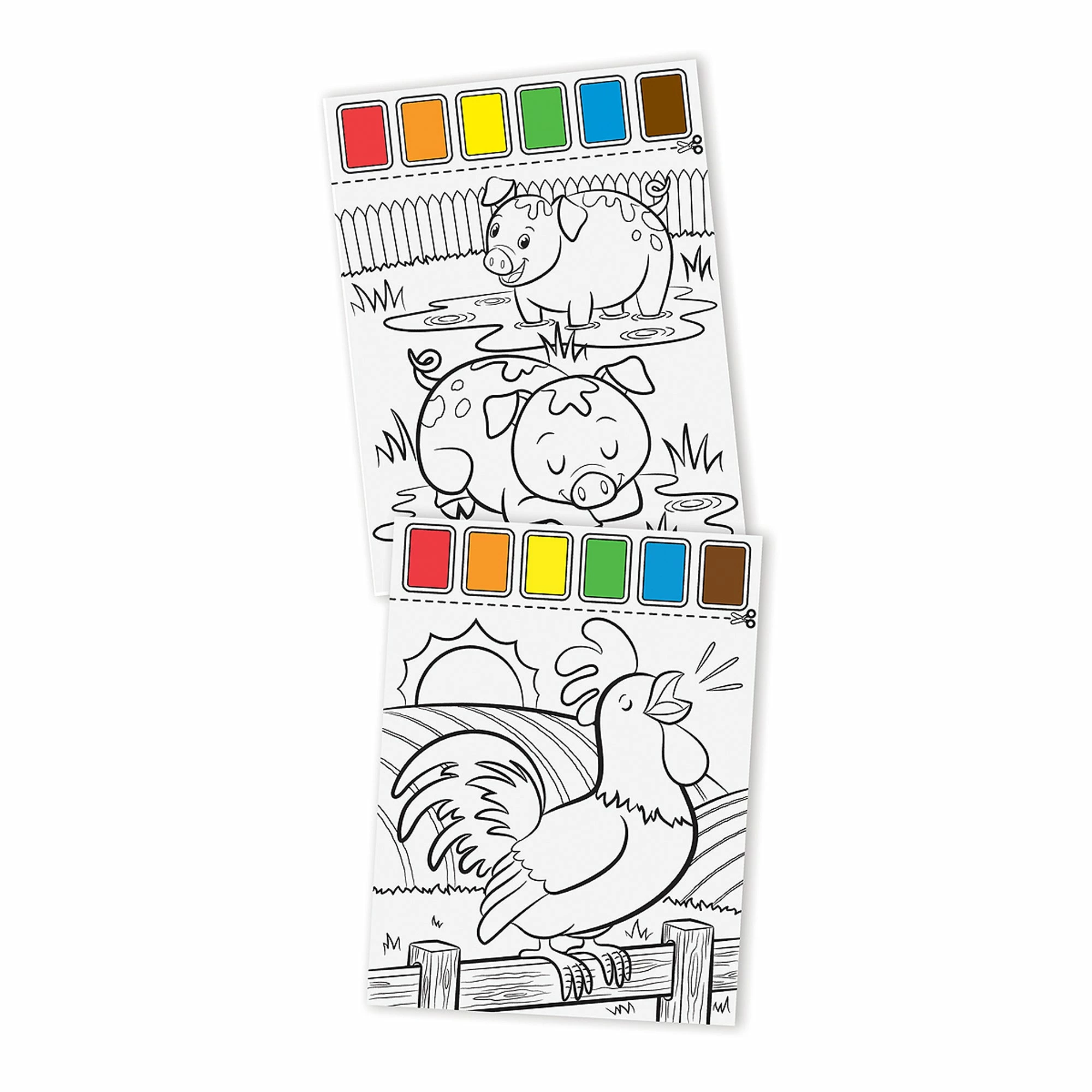 Melissa & Doug Paint With Water - Farm Animals - Image 6
