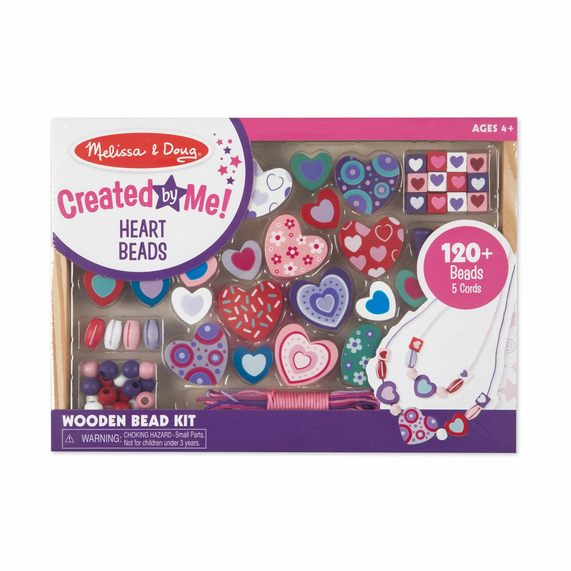 Melissa & Doug Sweet Hearts Bead Set