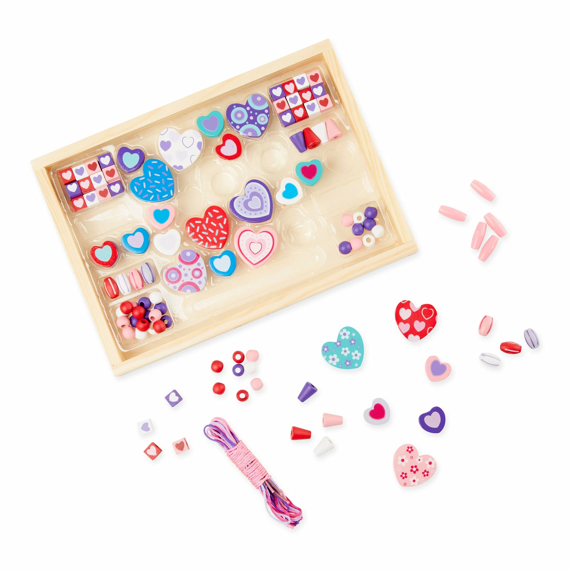 Melissa & Doug Sweet Hearts Bead Set - Image 5