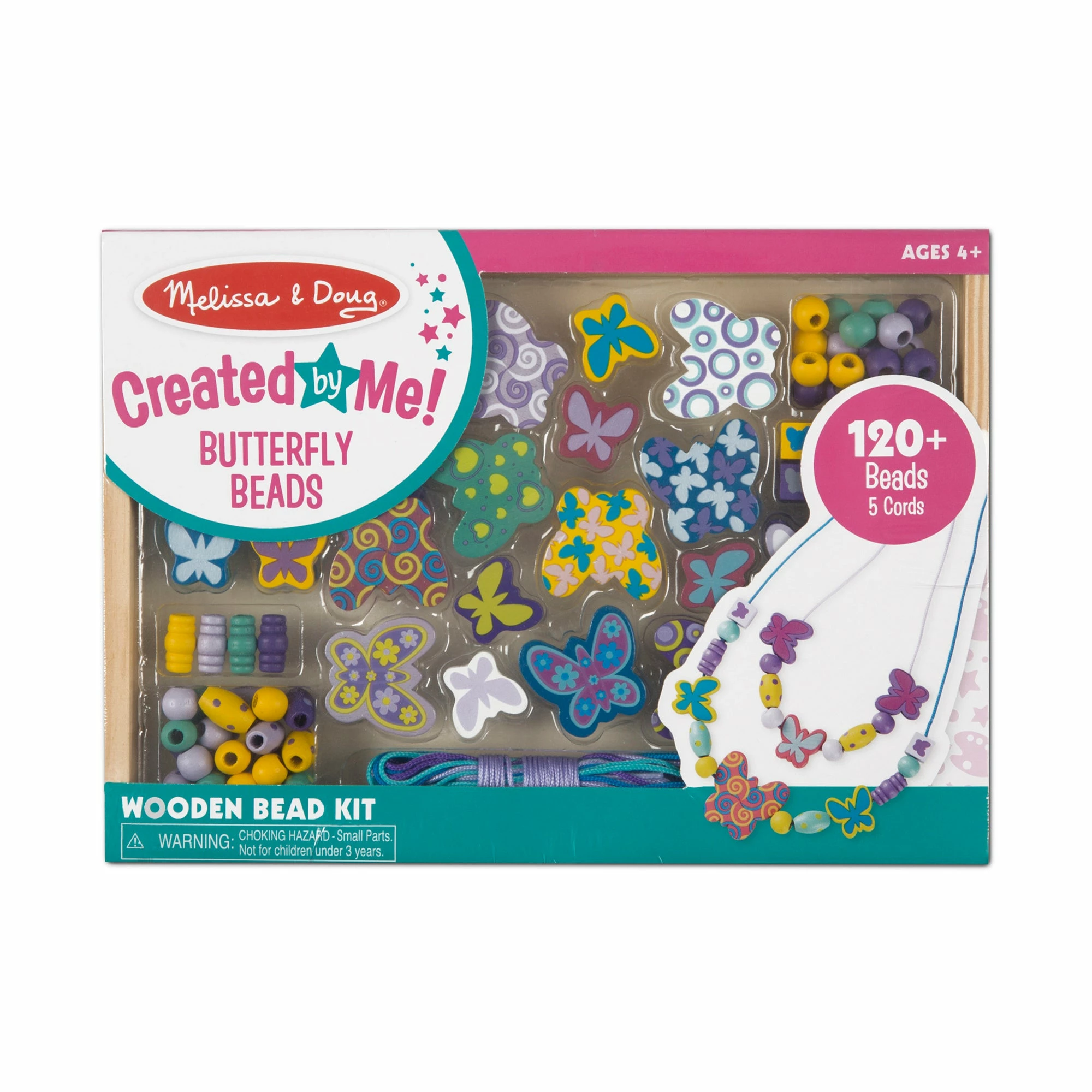 Melissa & Doug Butterfly Friends Bead Set
