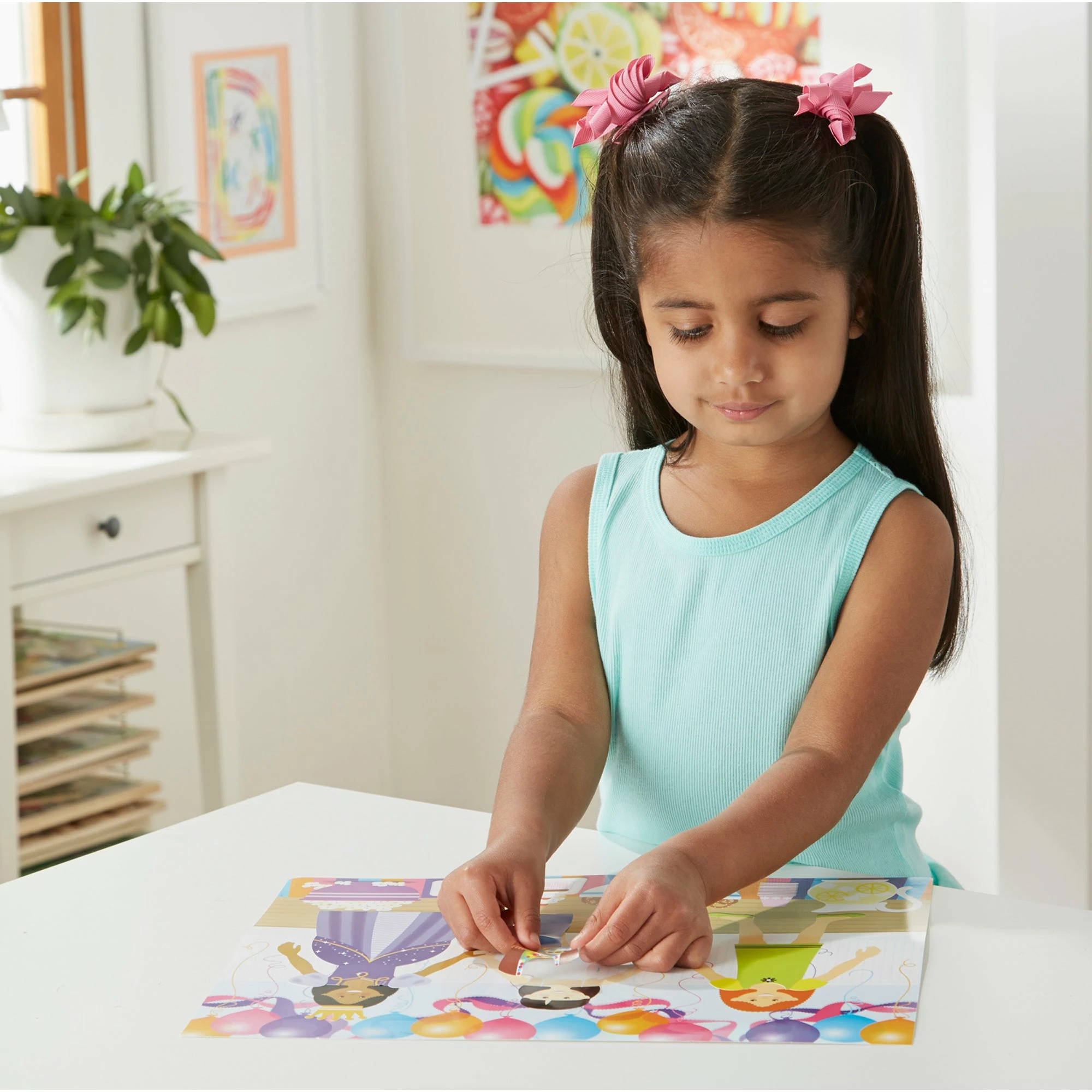 Melissa & Doug Reusable Sticker Pad - Dress-Up - Image 2