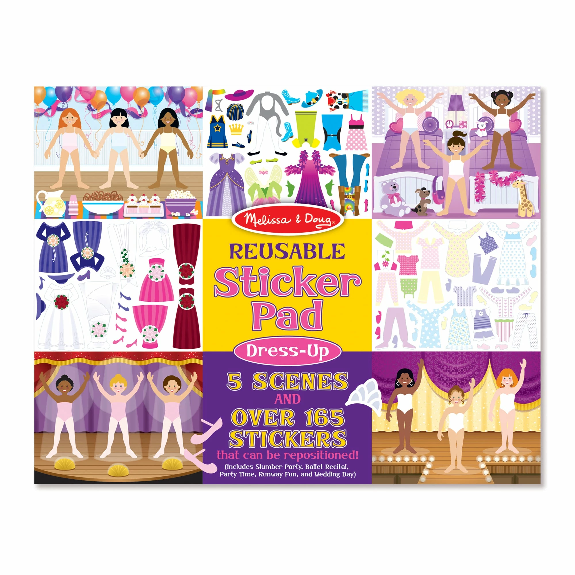 Melissa & Doug Reusable Sticker Pad - Dress-Up - Image 4