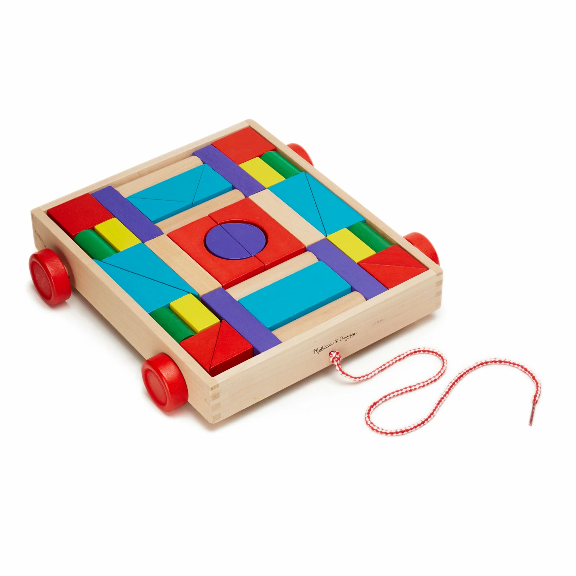 Melissa & Doug Unit Blocks Cart