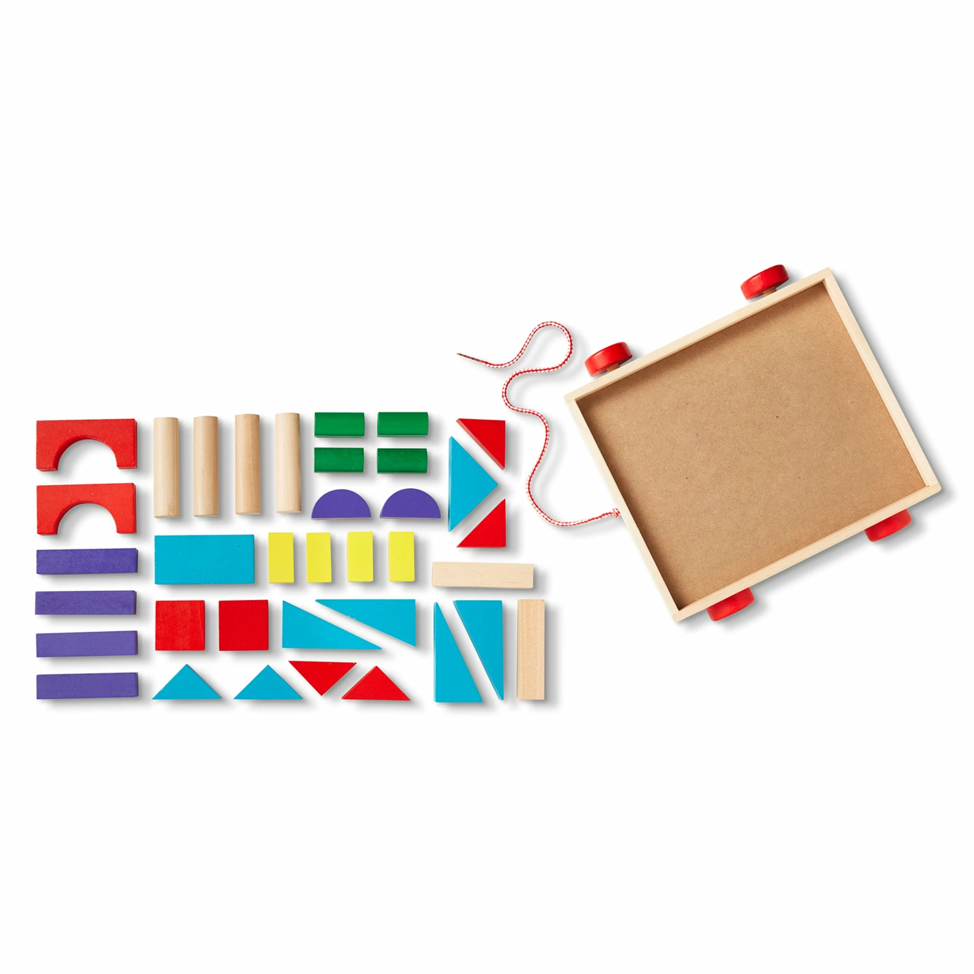 Melissa & Doug Unit Blocks Cart - Image 5