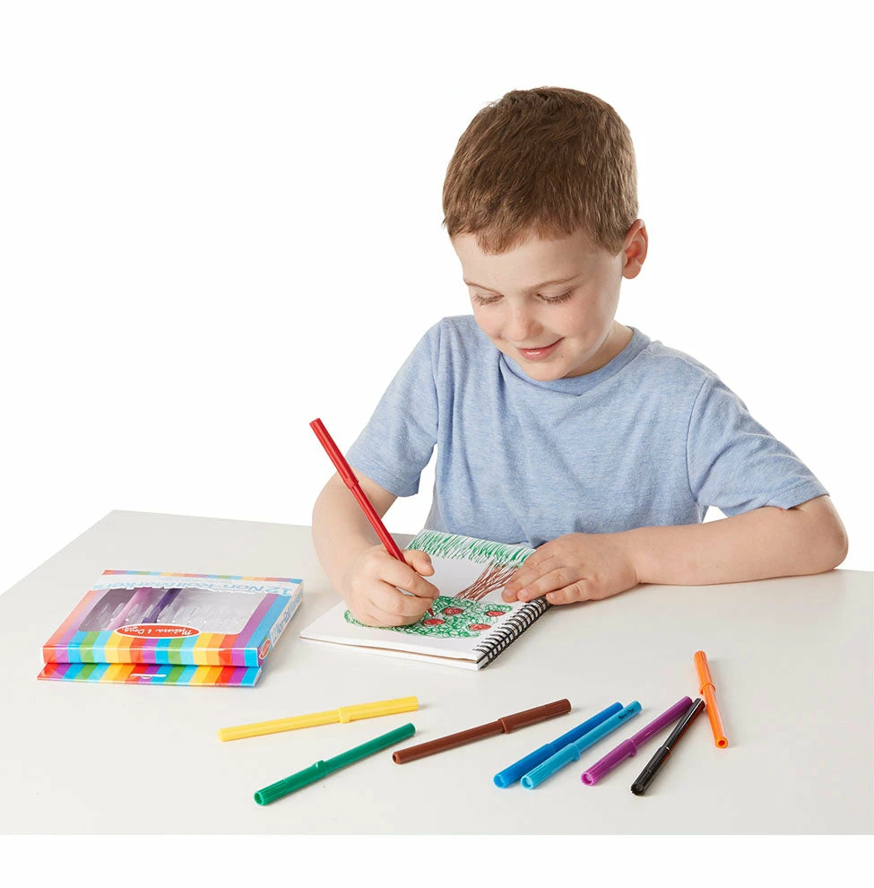 Melissa & Doug Non-Roll Markers - Image 4