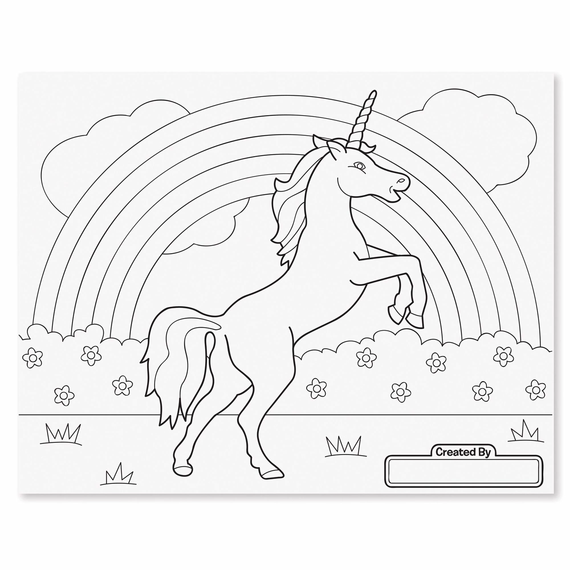 Melissa & Doug Jumbo Coloring Pad - Pink 11" X 14" - Image 6