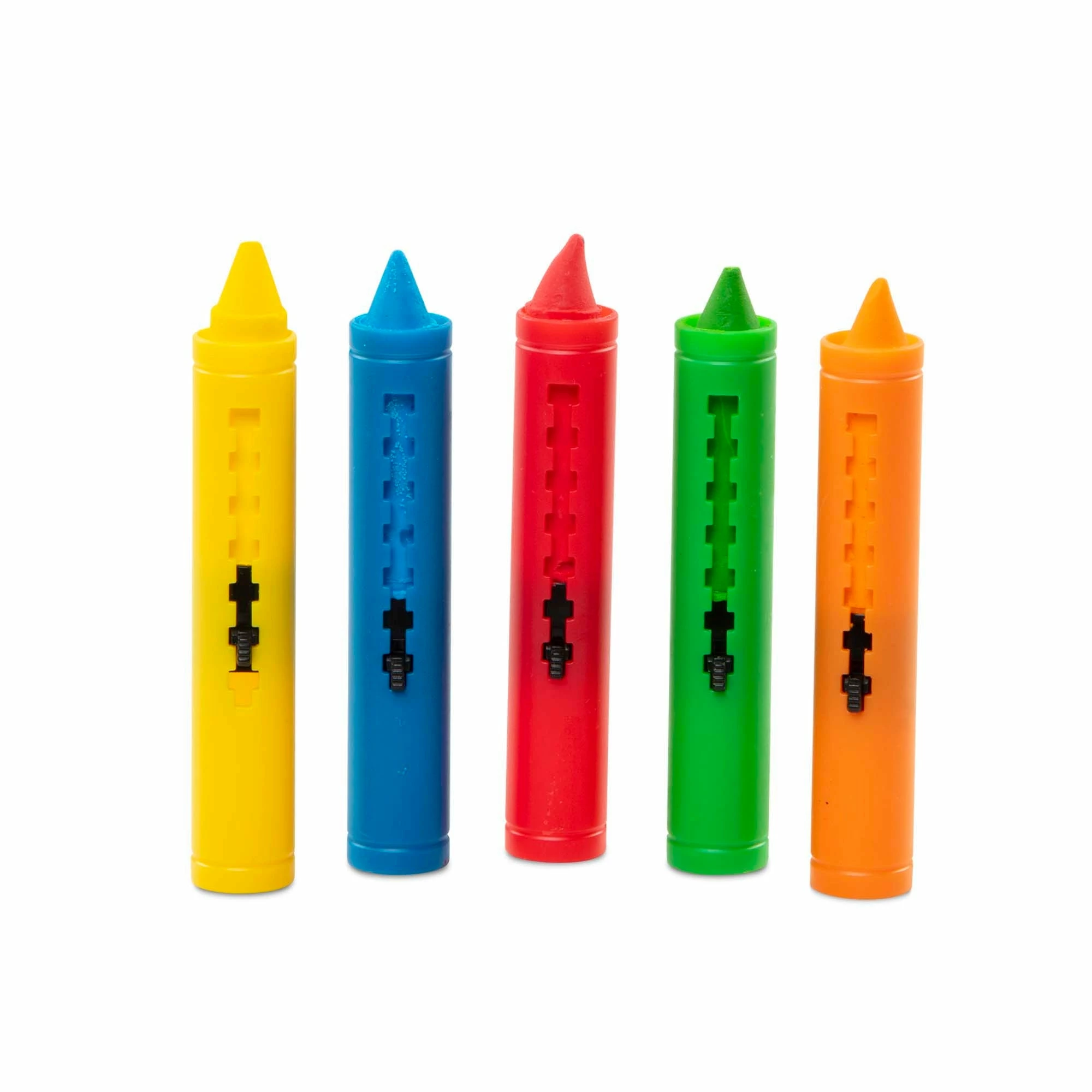 Melissa & Doug Learning Mat Crayons - 5 Colors