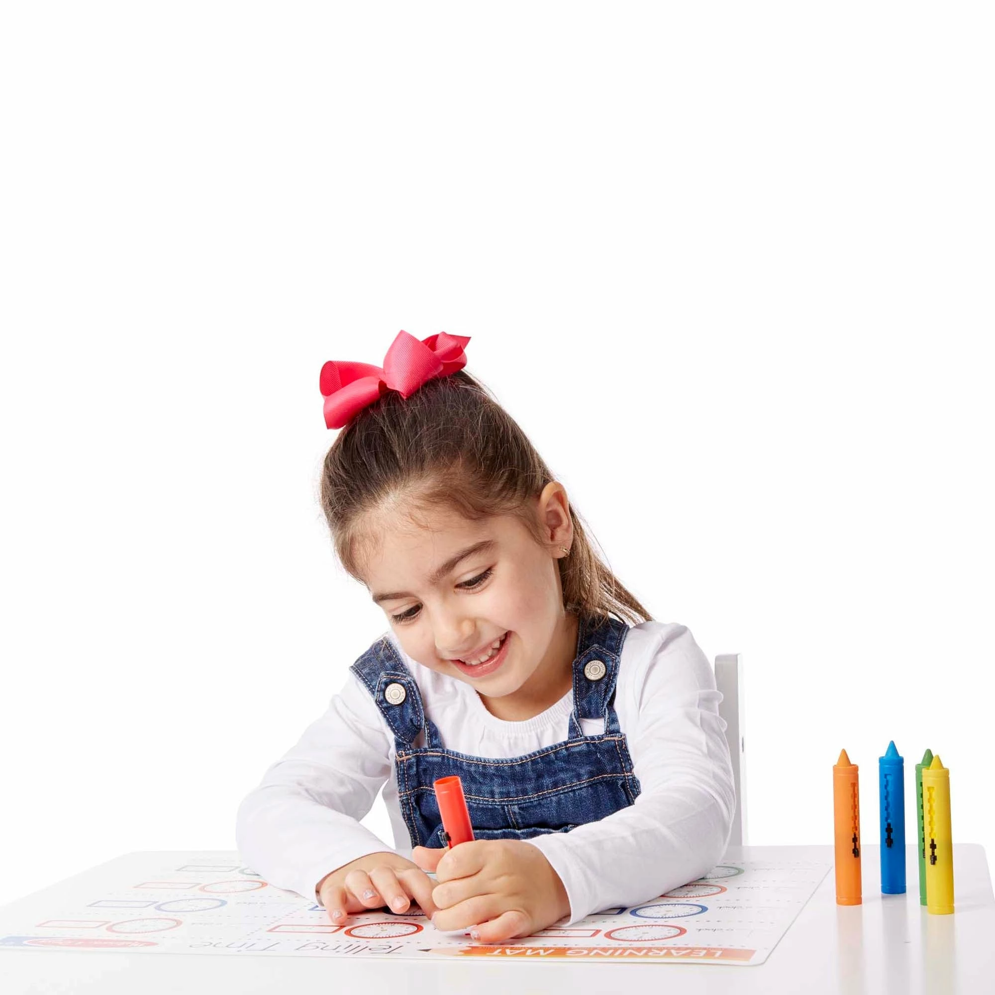 Melissa & Doug Learning Mat Crayons - 5 Colors - Image 2