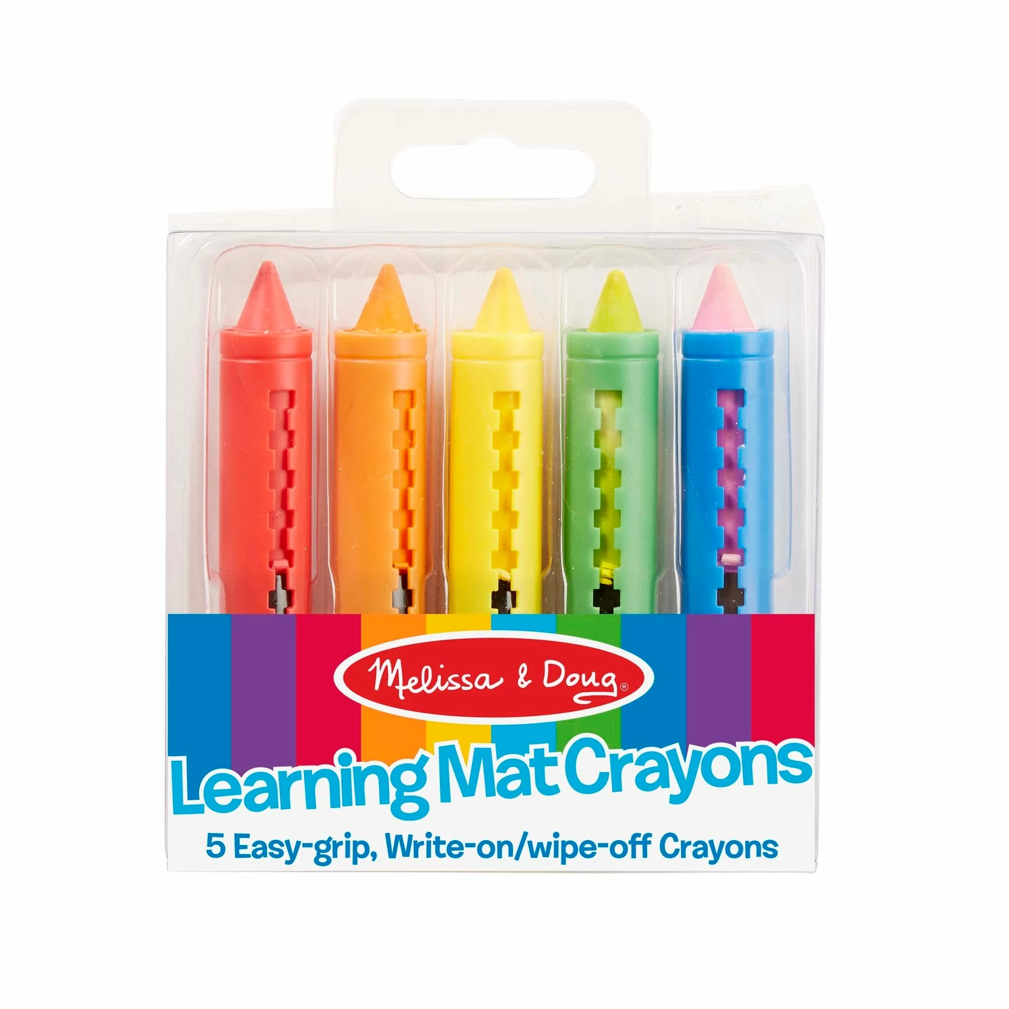 Melissa & Doug Learning Mat Crayons - 5 Colors - Image 4