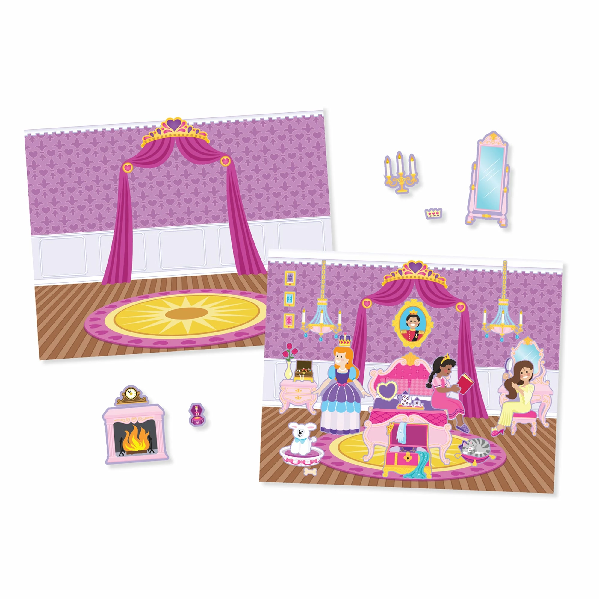 Melissa & Doug Reusable Sticker Pad - Princess Castle - Image 4