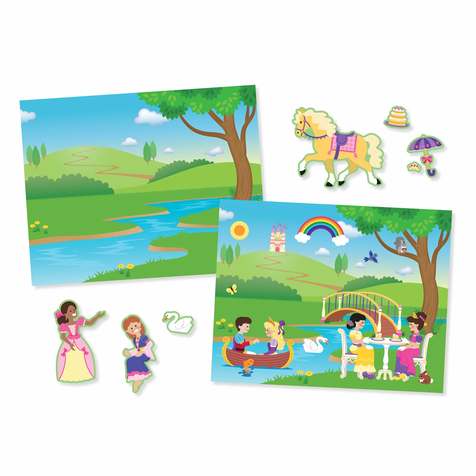 Melissa & Doug Reusable Sticker Pad - Princess Castle - Image 5
