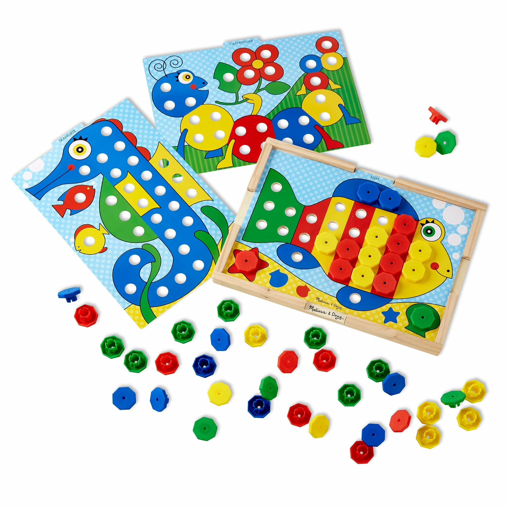 Melissa & Doug Sort And Snap Color Match