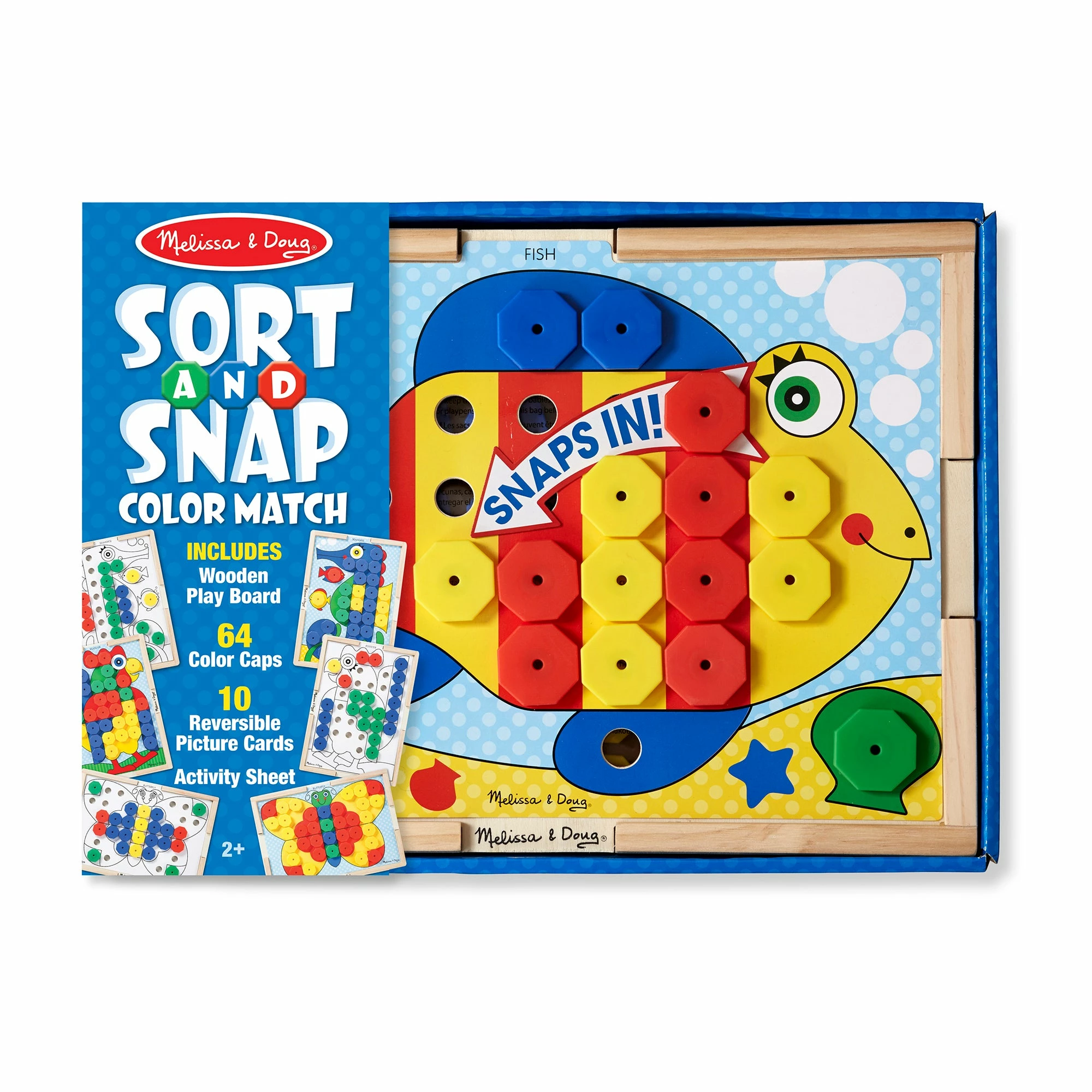 Melissa & Doug Sort And Snap Color Match - Image 6