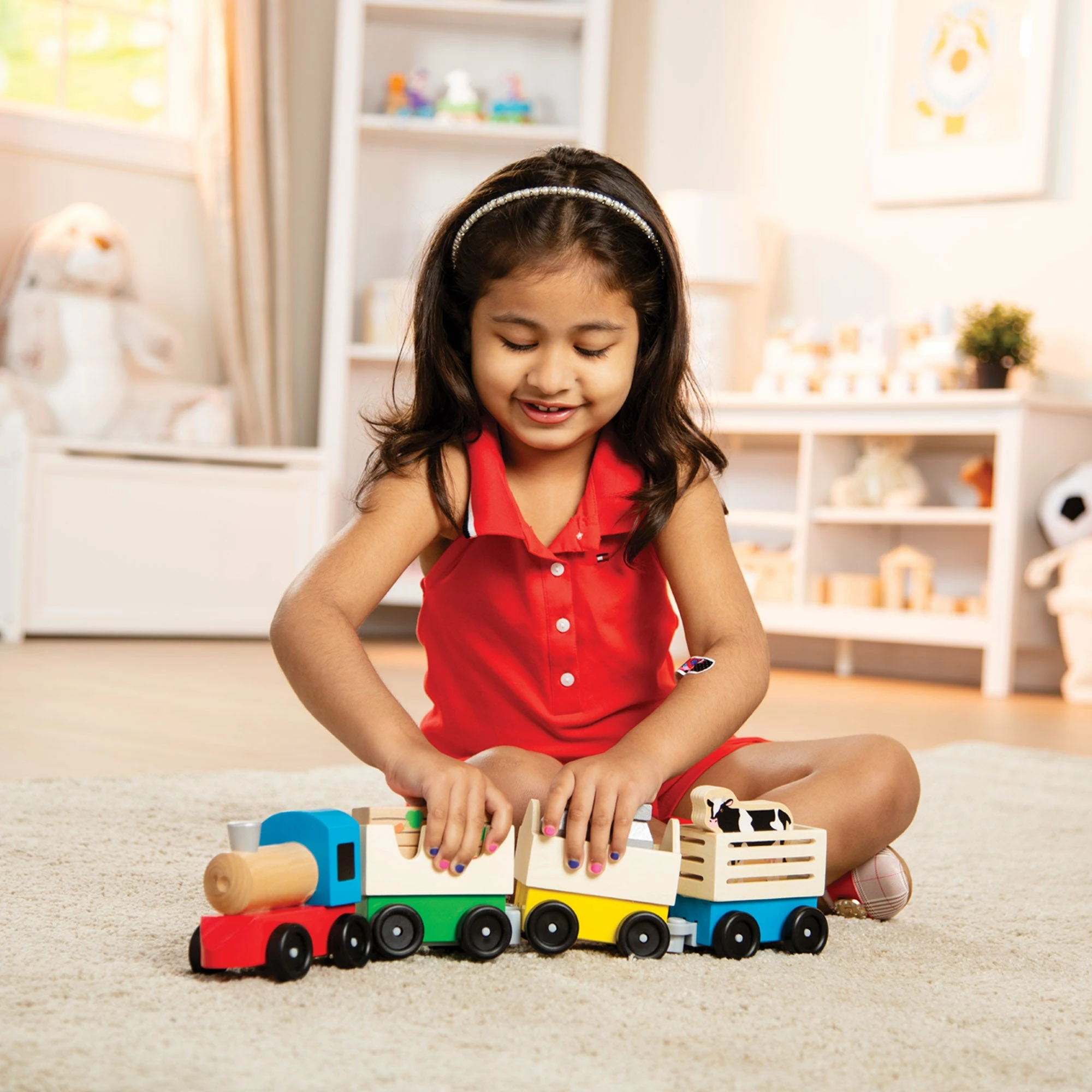 Melissa & Doug Farm Train - Image 6
