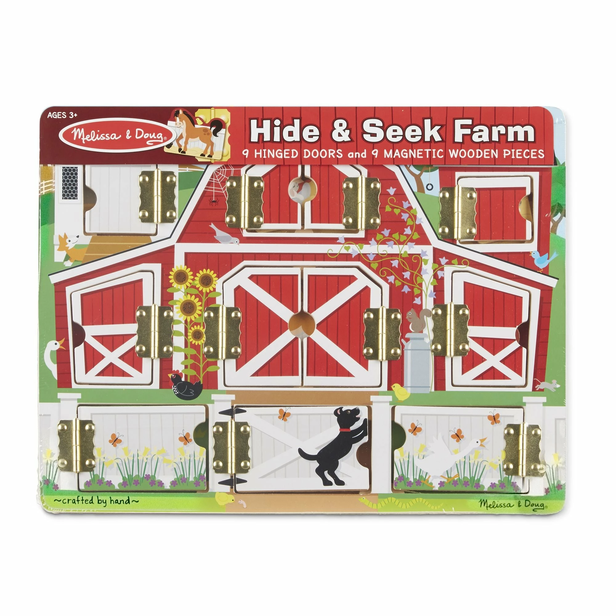 Melissa & Doug Magnetic Farm Hide & Seek Board - Image 5