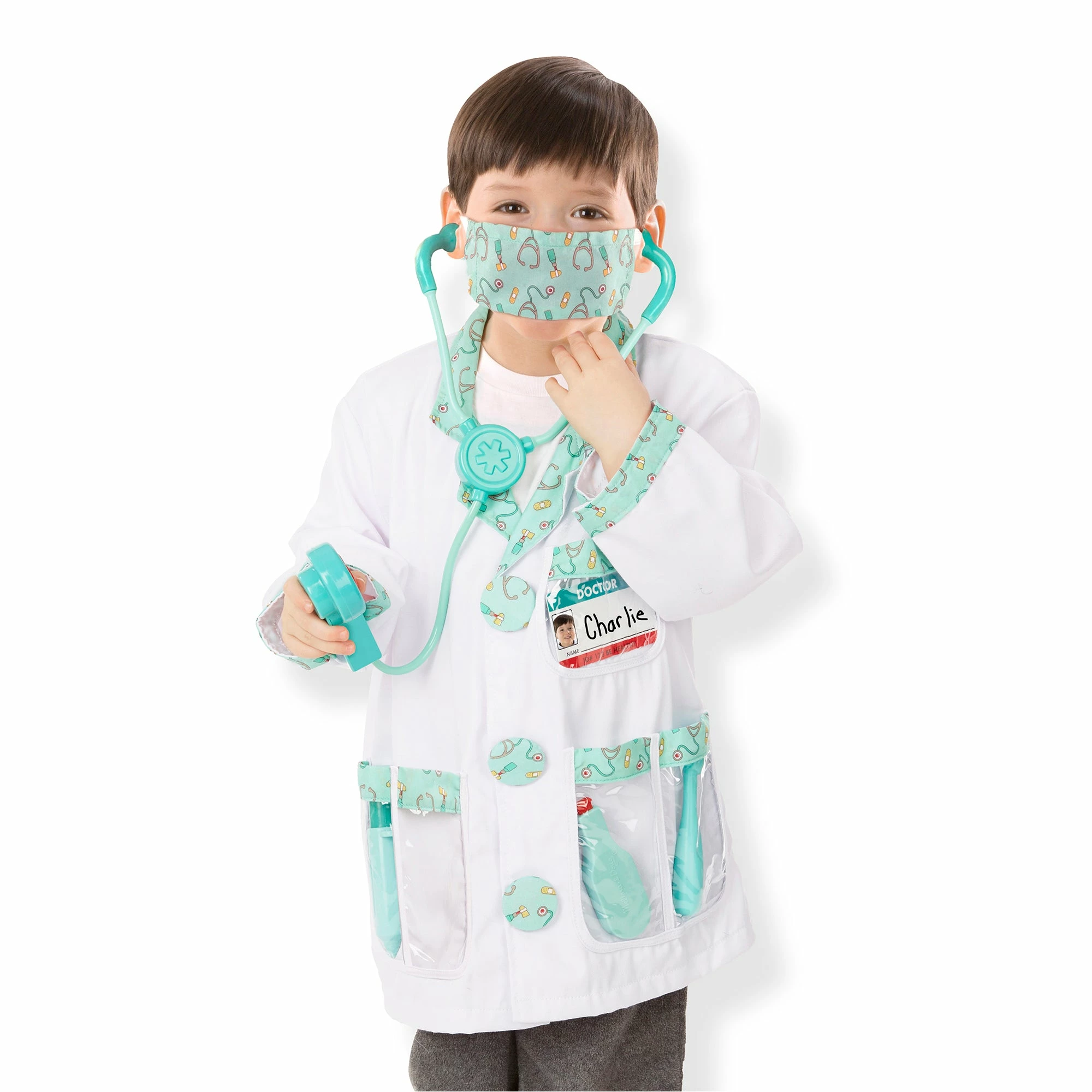 Melissa & Doug Doctor Role Play Costume Set - Image 5