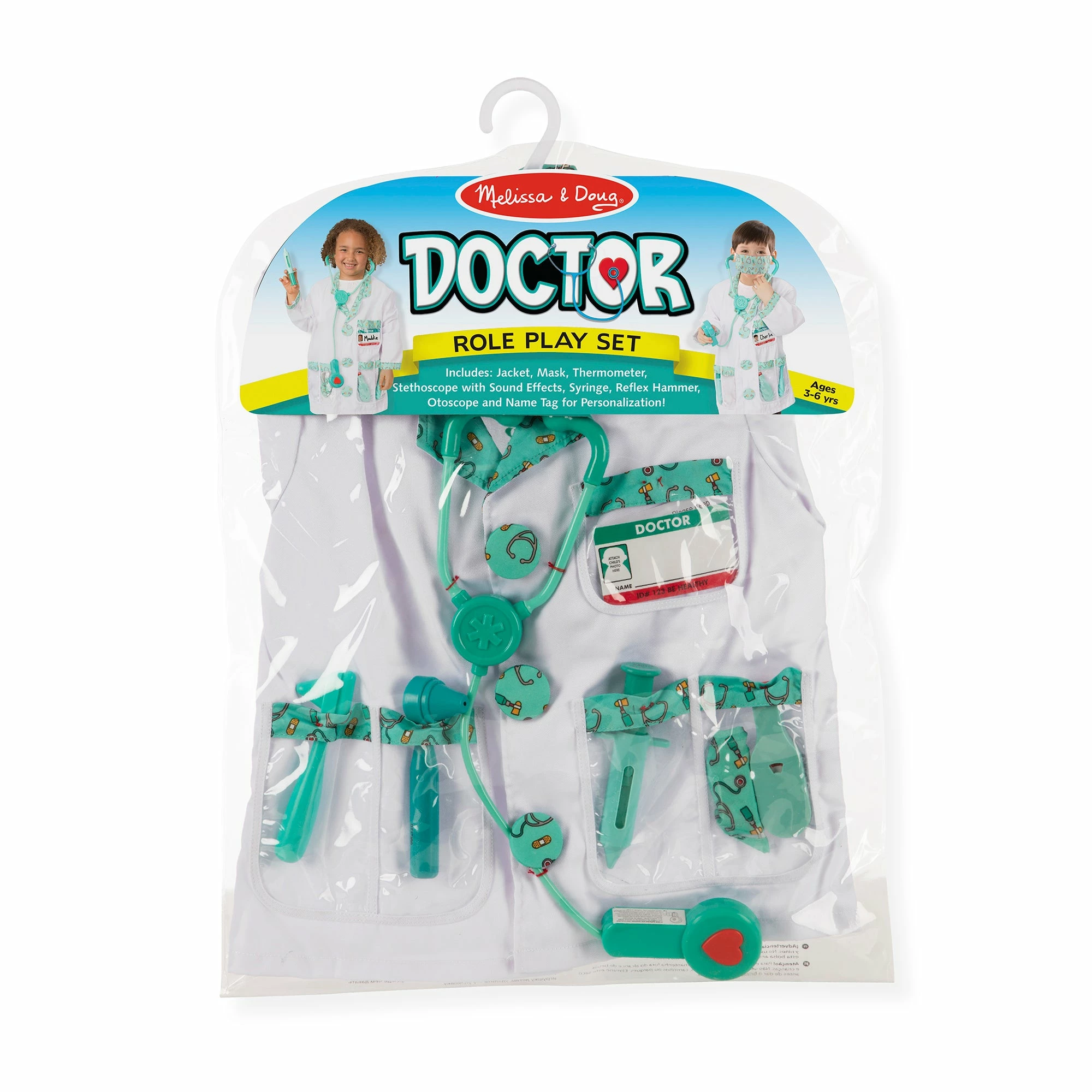 Melissa & Doug Doctor Role Play Costume Set - Image 7