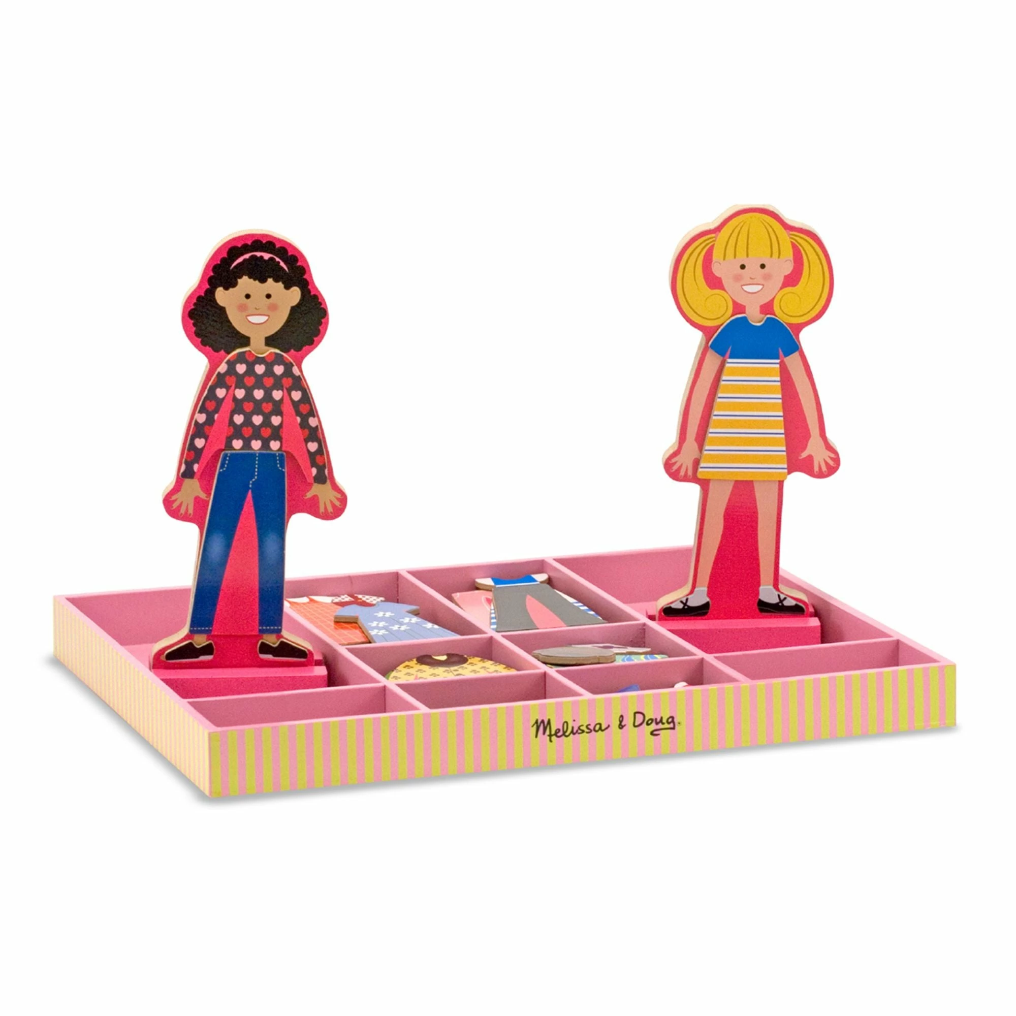 Melissa & Doug Abby & Emma Magnetic Dress-Up - Image 3