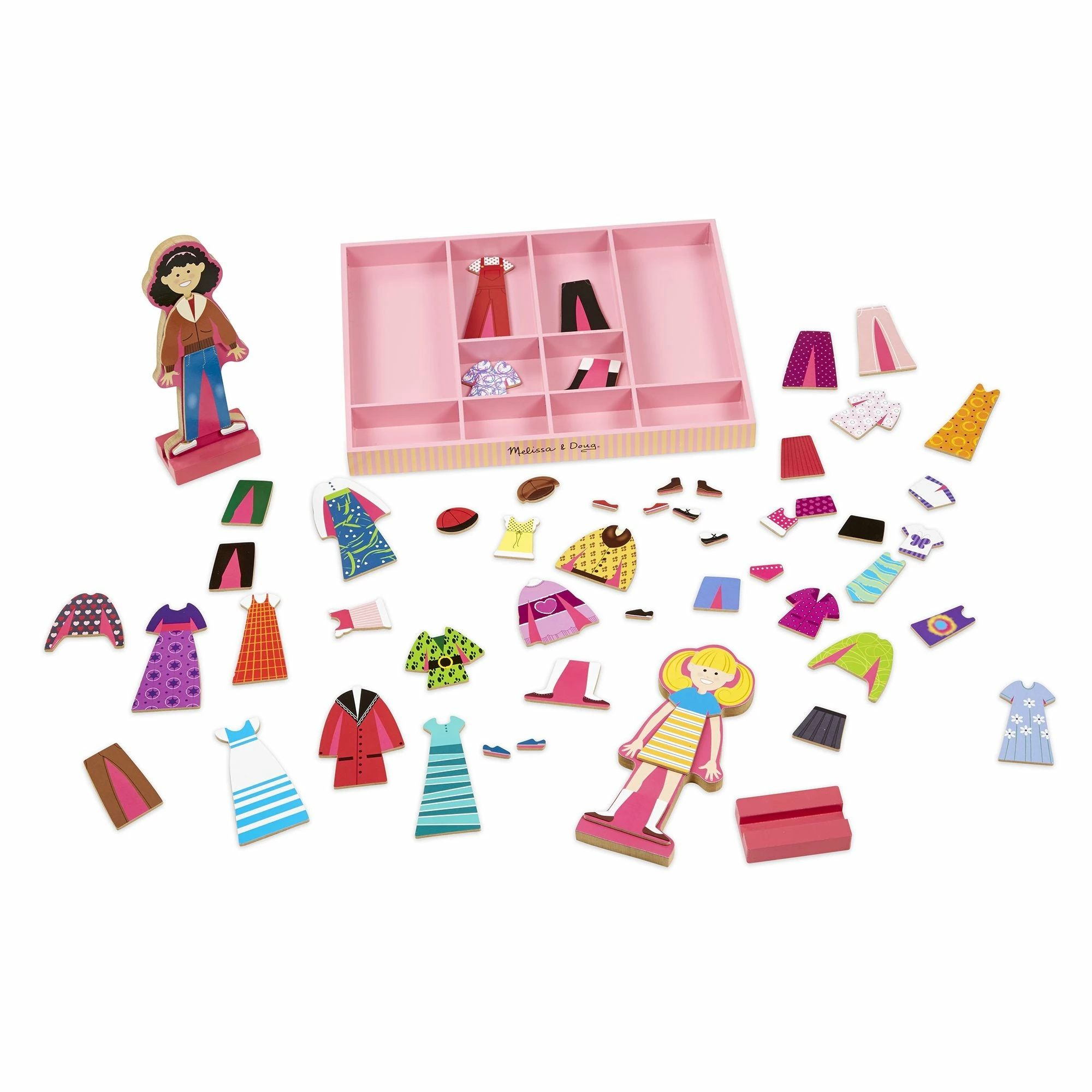 Melissa & Doug Abby & Emma Magnetic Dress-Up - Image 4