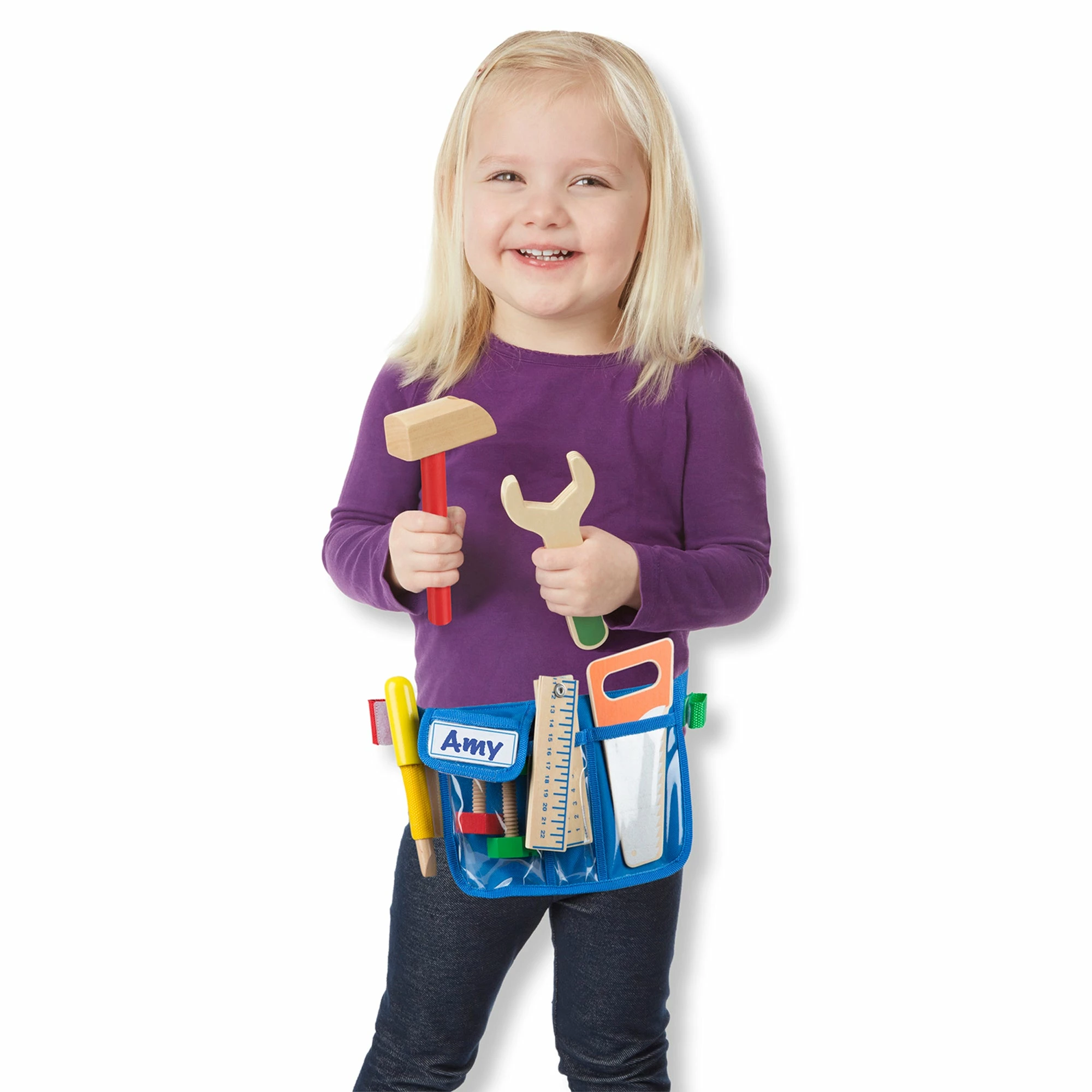 Melissa & Doug Deluxe Tool Belt Set - Image 2