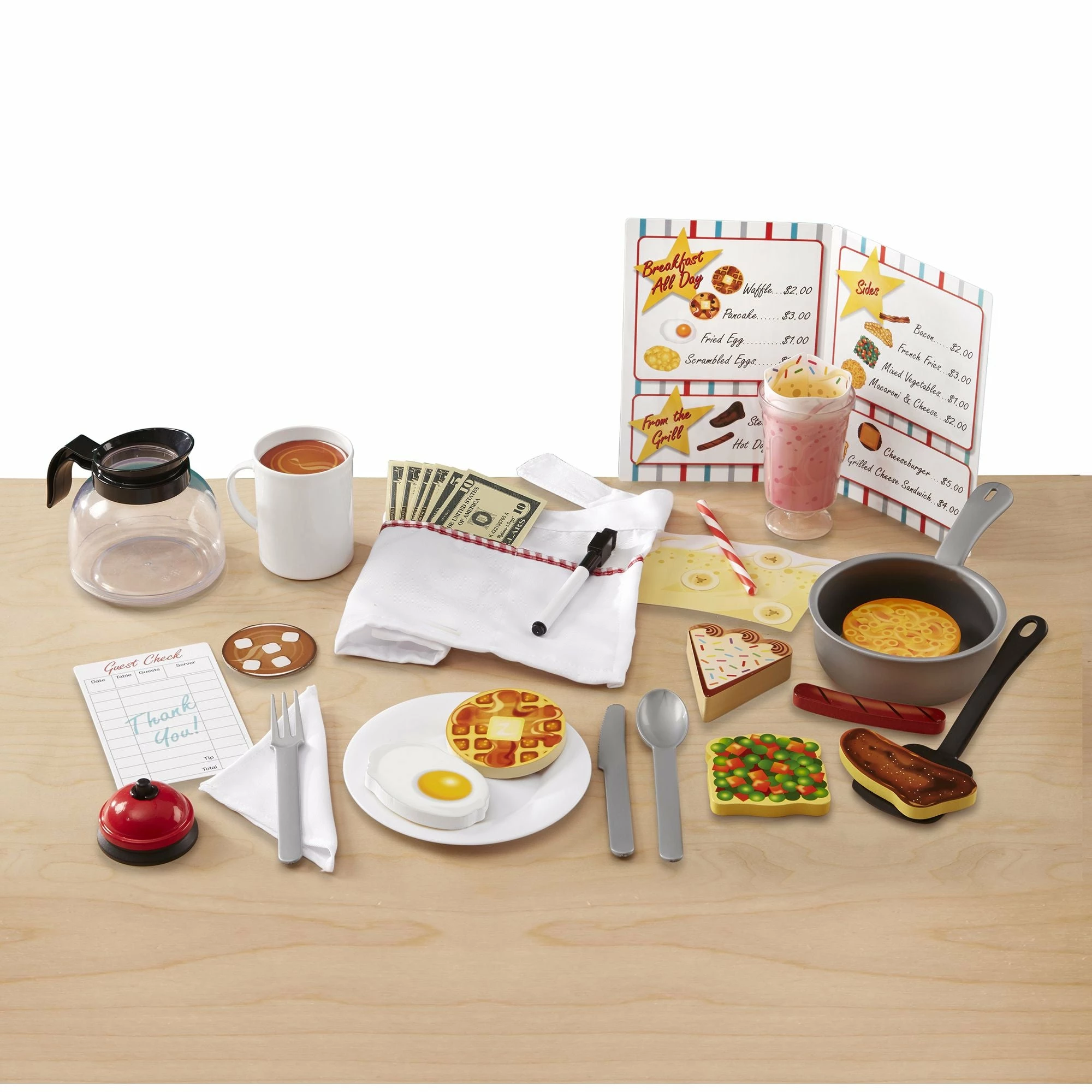 Melissa & Doug Star Diner Restaurant Play Set - Image 15