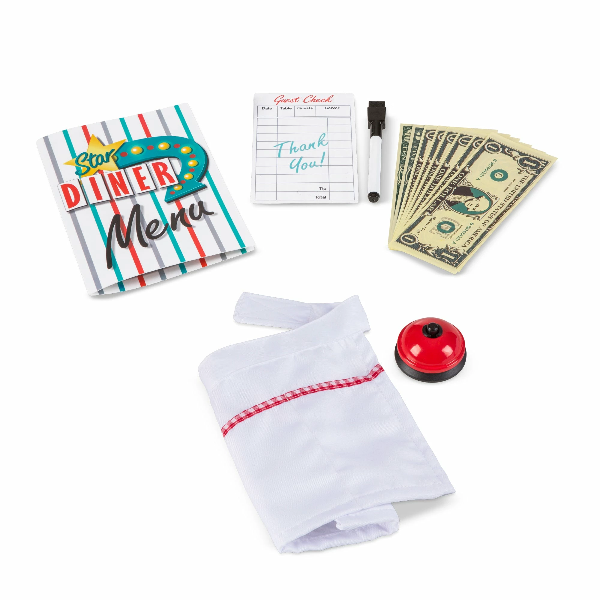 Melissa & Doug Star Diner Restaurant Play Set - Image 16