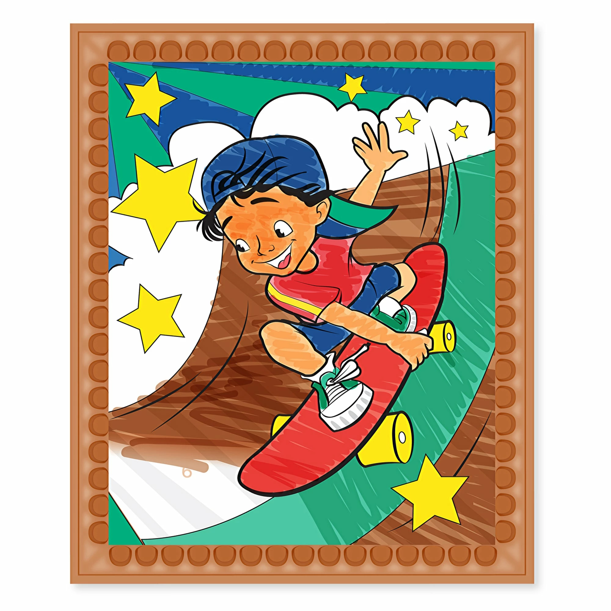 Melissa & Doug Color By Numbers - Blue - Image 5