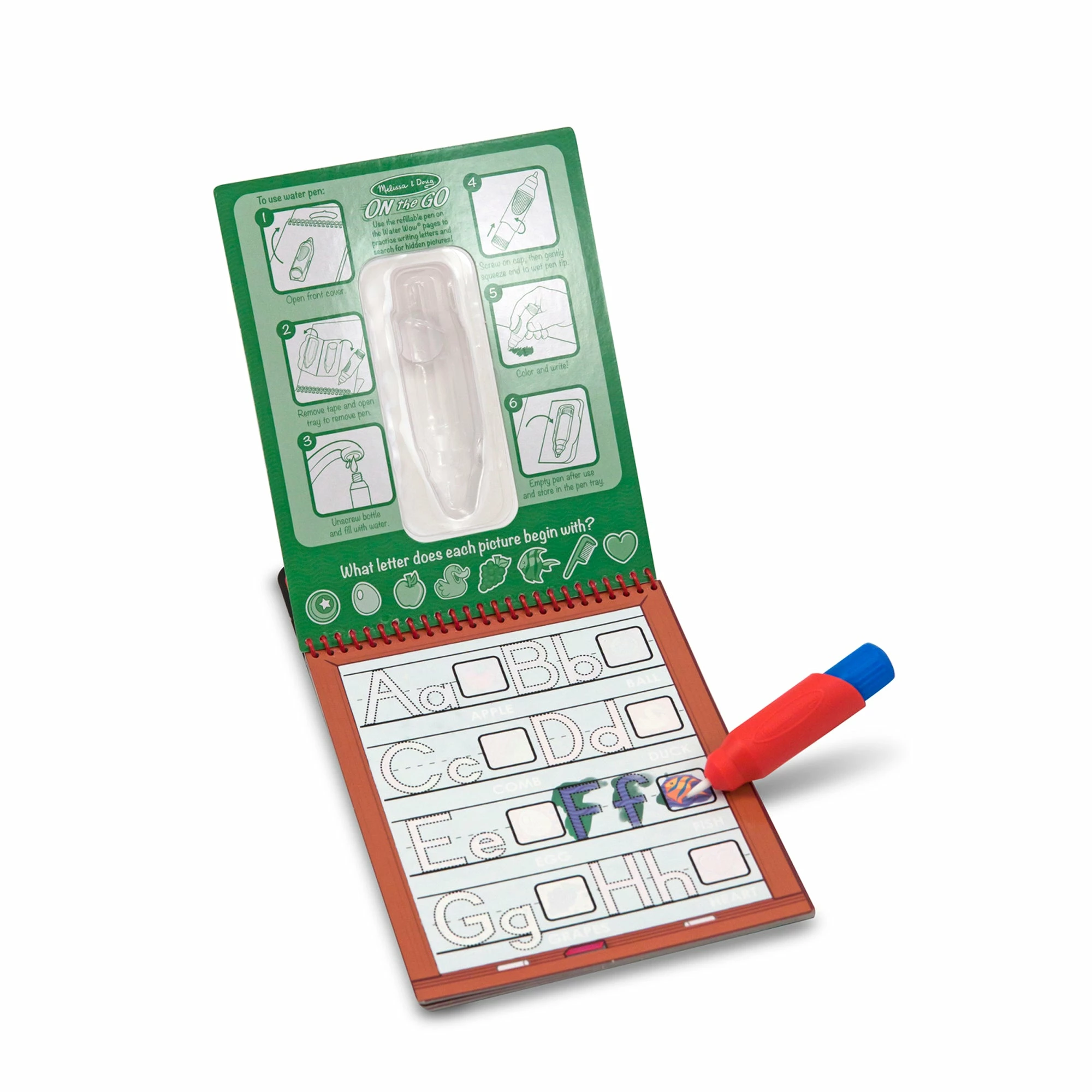 Melissa & Doug Water Wow! - Alphabet - Image 5