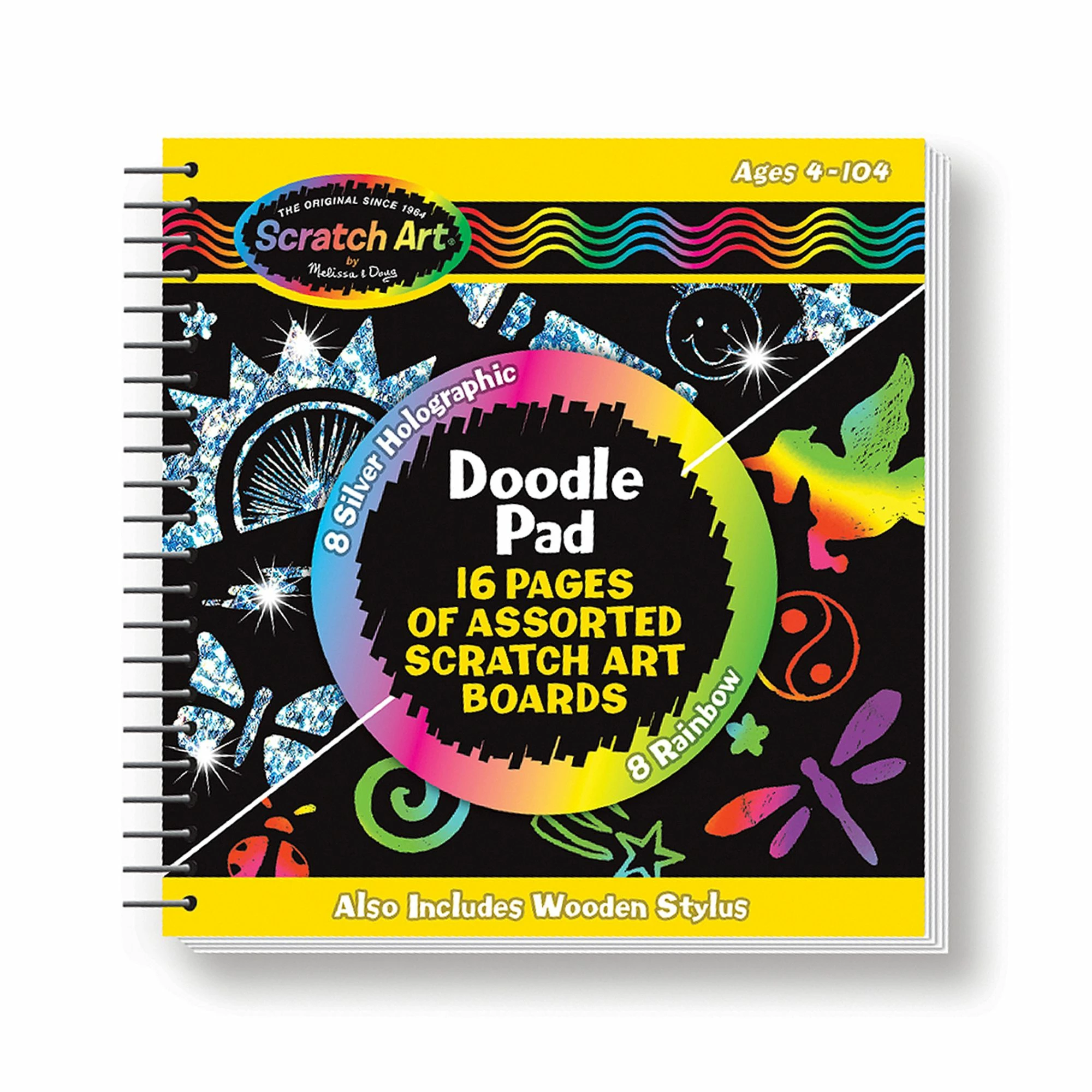 Melissa & Doug Scratch Art Doodle Pad