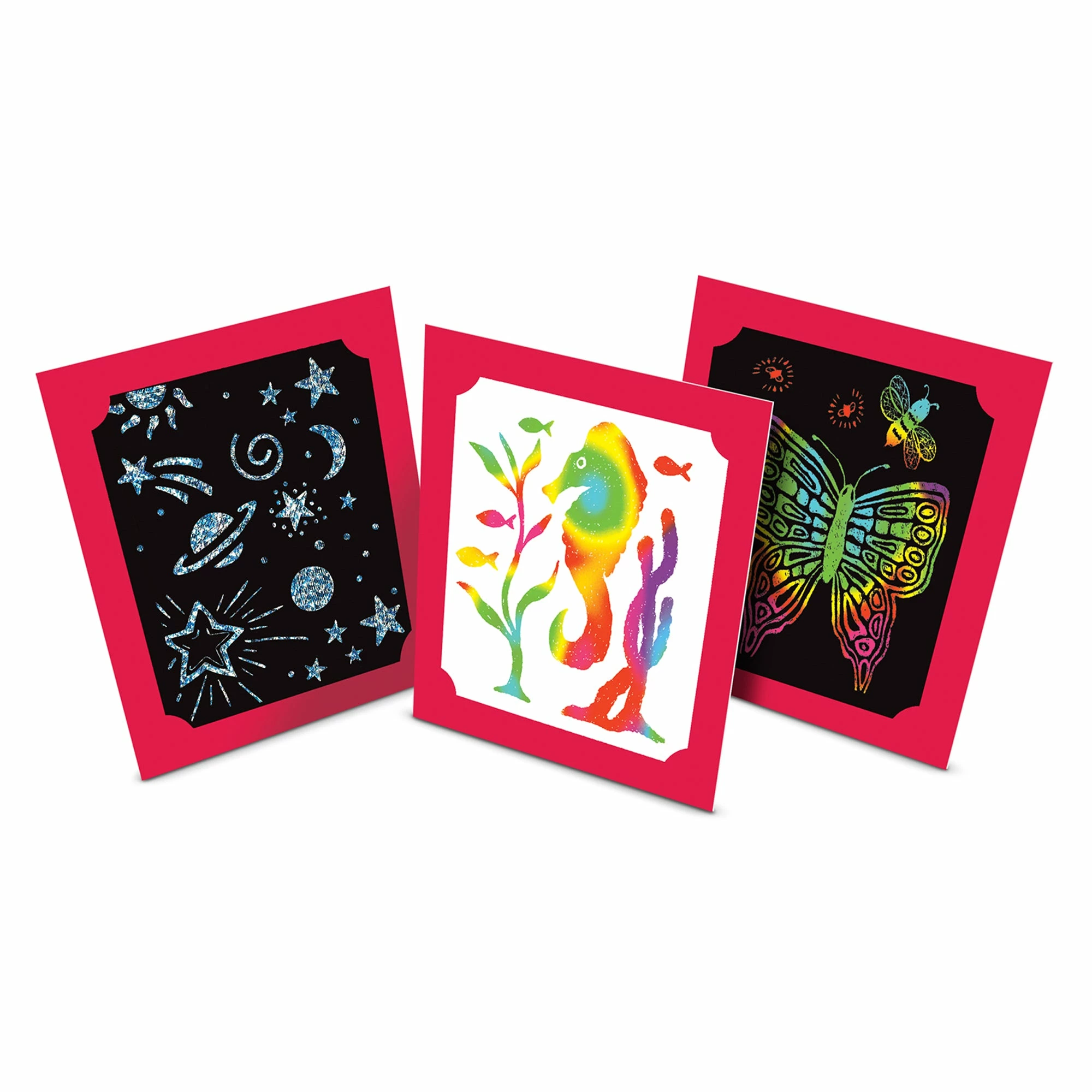 Melissa & Doug Deluxe Combo Scratch Art Set - Image 3