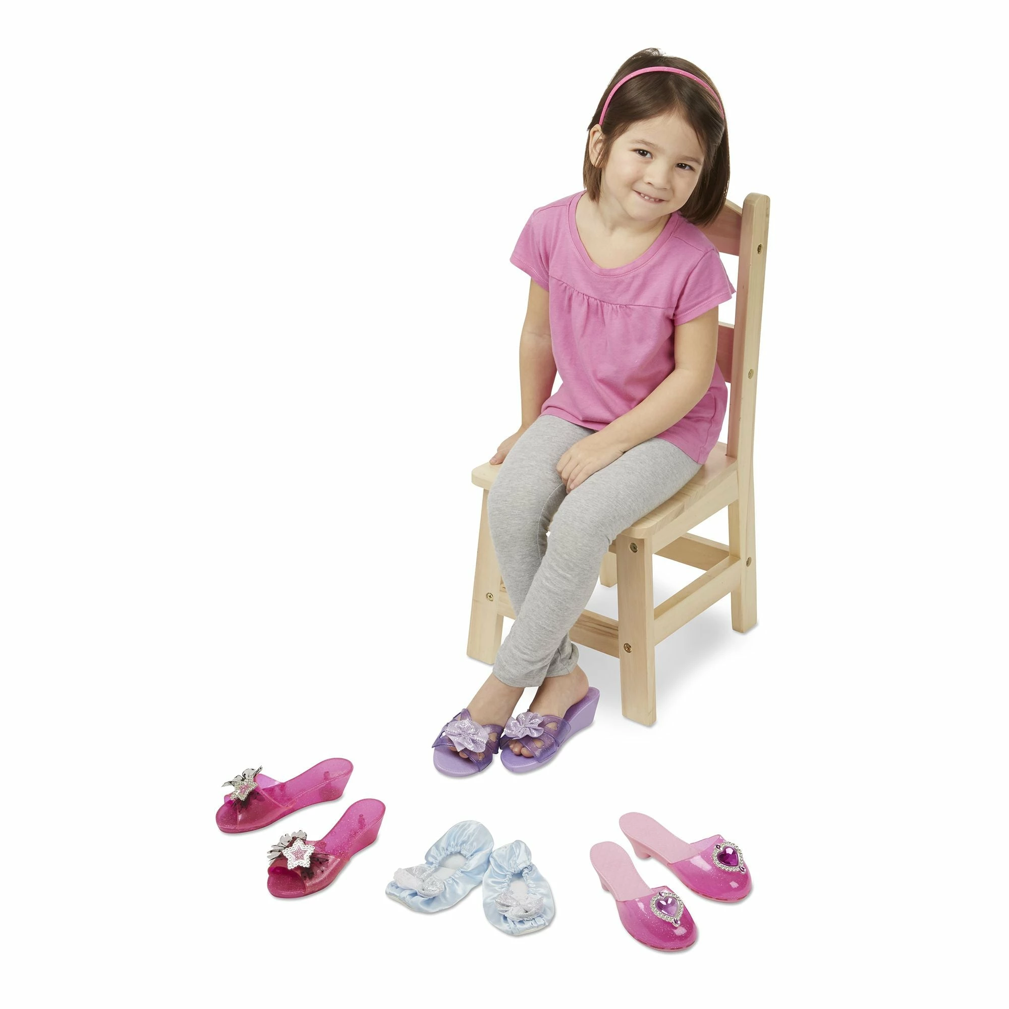 Melissa & Doug Dress-Up Shoes - Role Play Collection - Image 2