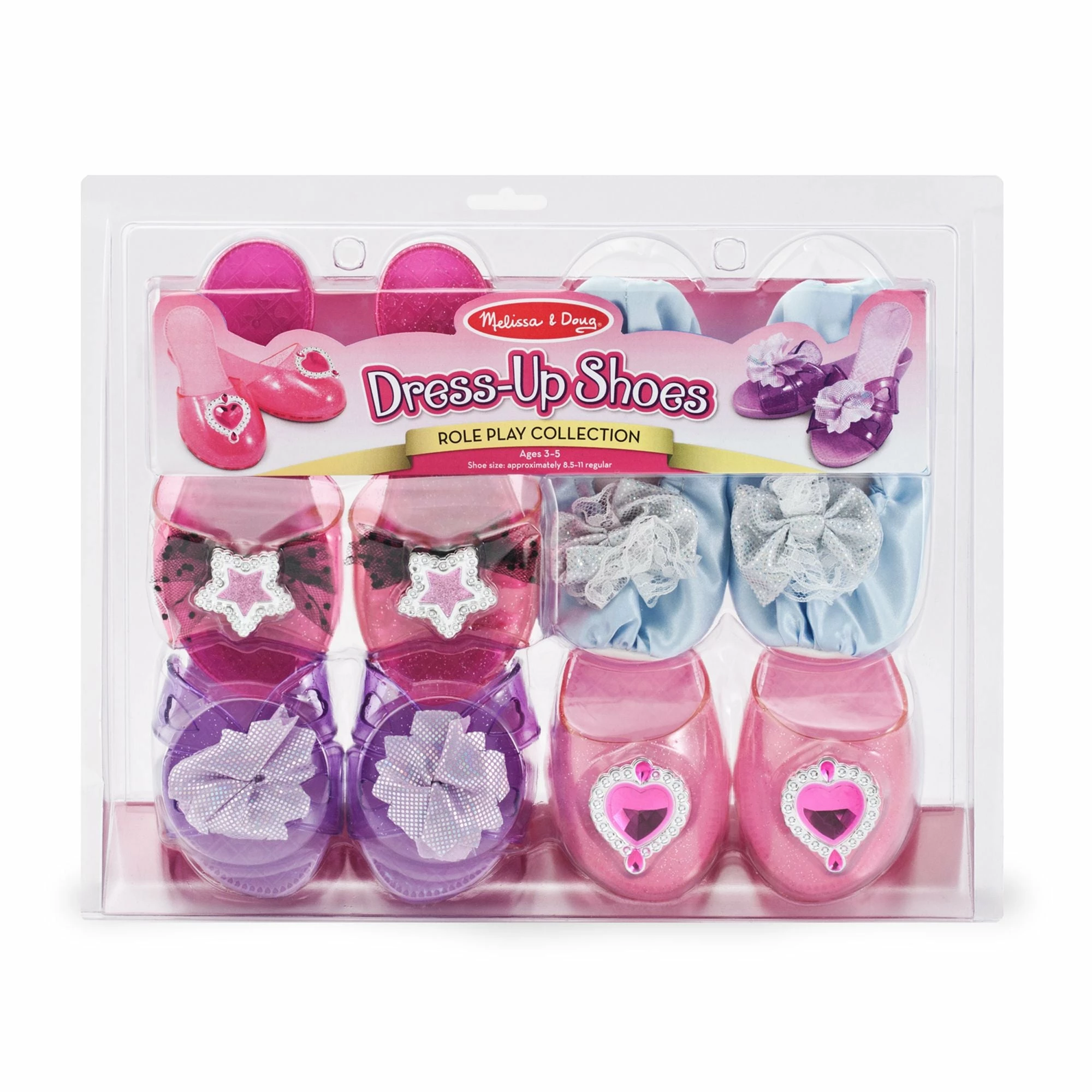 Melissa & Doug Dress-Up Shoes - Role Play Collection - Image 4