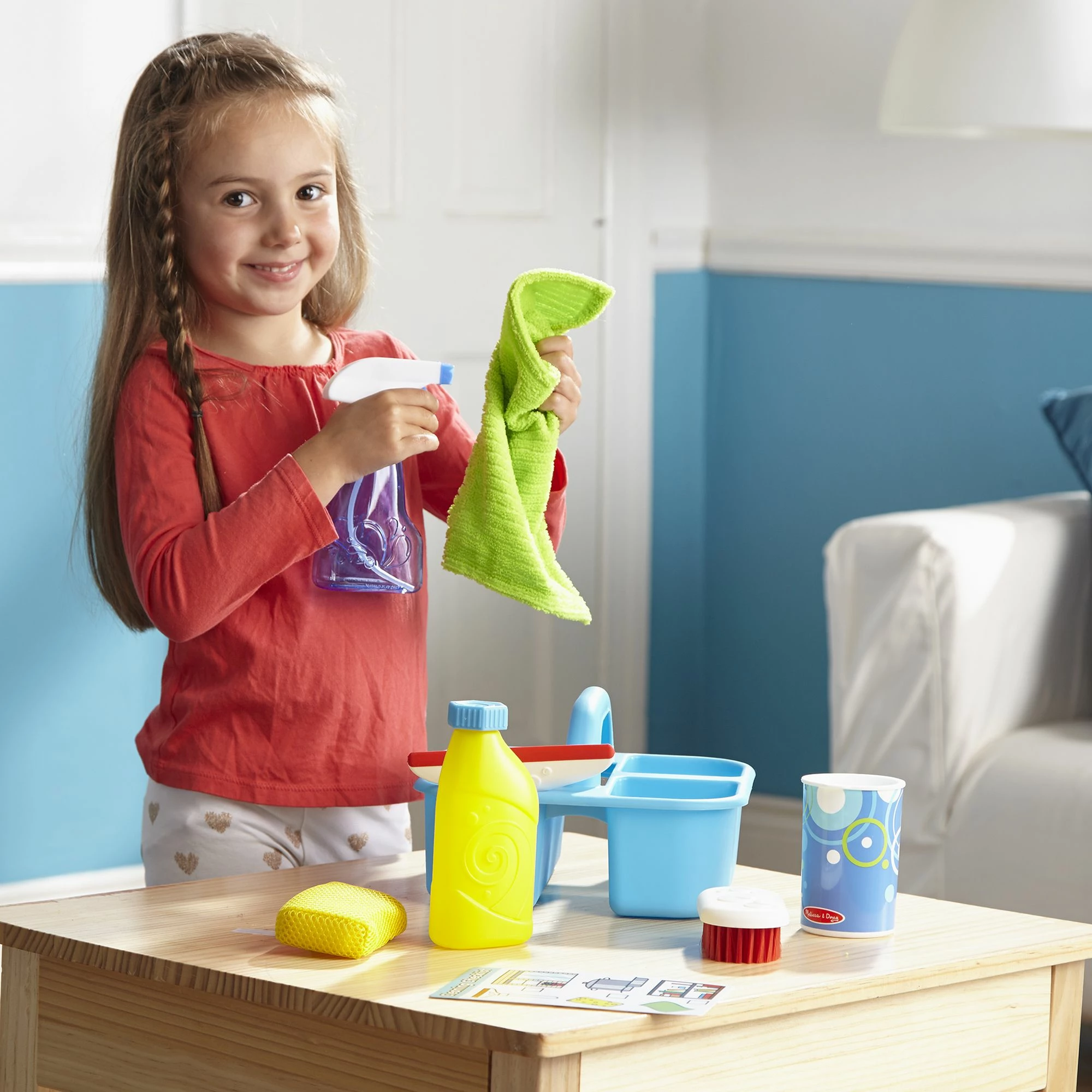 Melissa & Doug Let's Play House! Spray, Squirt & Squeegee Play Set 2 Melissa & Doug Let's Play House! Spray, Squirt & Squeegee Play Set - Image 2