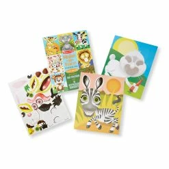 Melissa & Doug Make-a-Face Sticker Pad - Crazy Animals 7 Melissa & Doug Make-a-Face Sticker Pad - Crazy Animals -Ravensburger Shop 008605 3