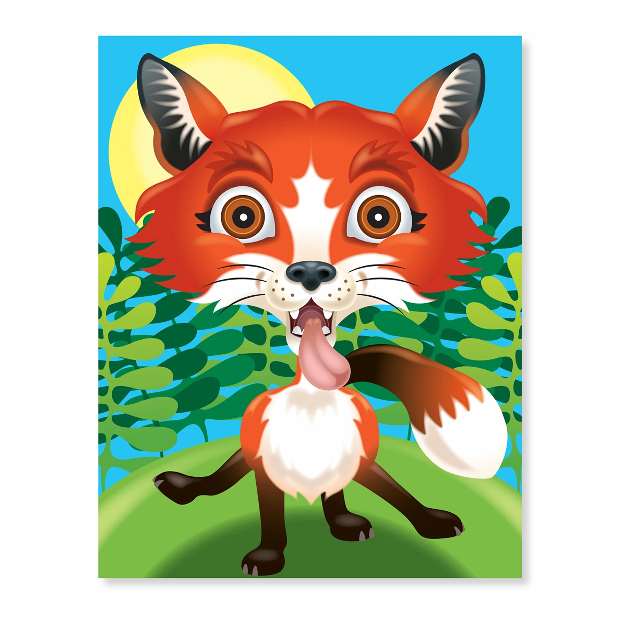 Melissa & Doug Make-a-Face Sticker Pad - Crazy Animals 4 Melissa & Doug Make-a-Face Sticker Pad - Crazy Animals - Image 4