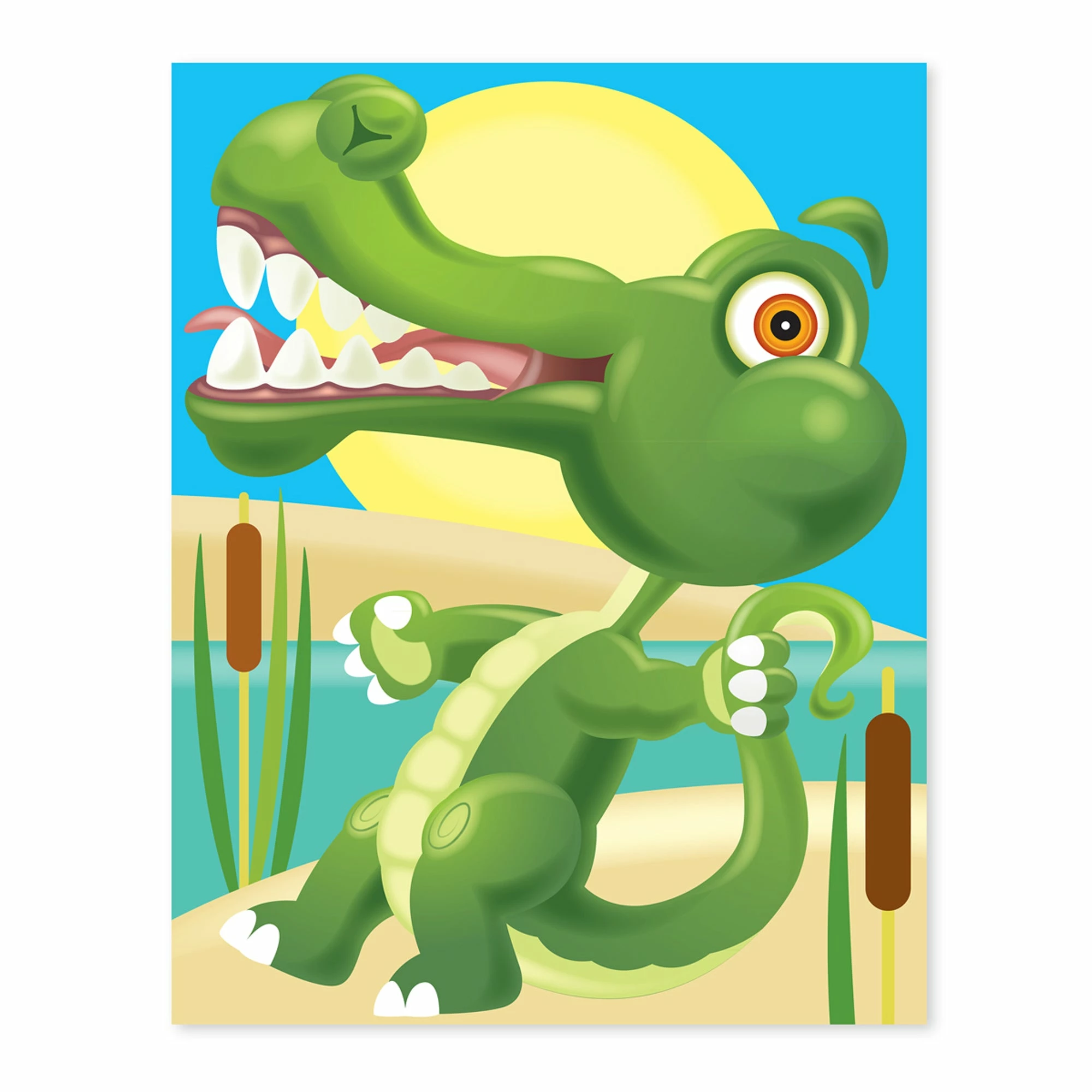 Melissa & Doug Make-a-Face Sticker Pad - Crazy Animals 5 Melissa & Doug Make-a-Face Sticker Pad - Crazy Animals - Image 5