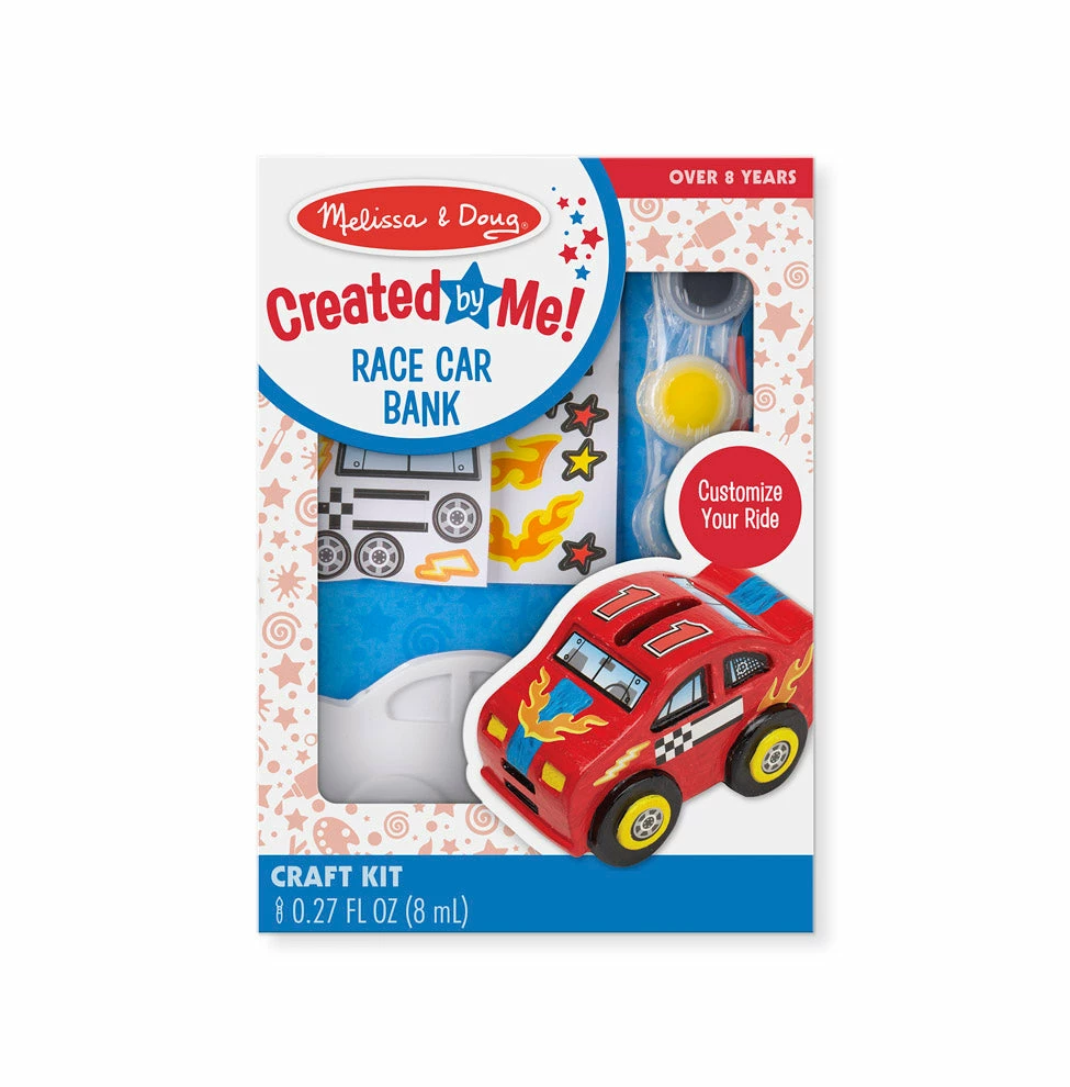 Melissa & Doug Race Car Bank - DYO