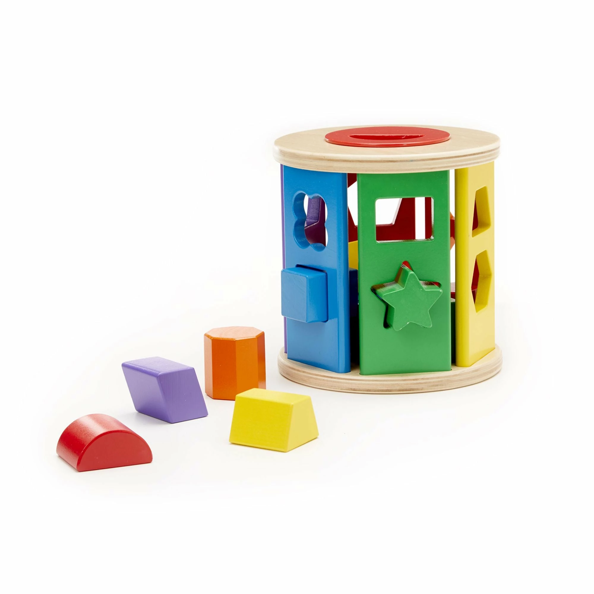 Melissa & Doug Match & Roll Shape Sorter