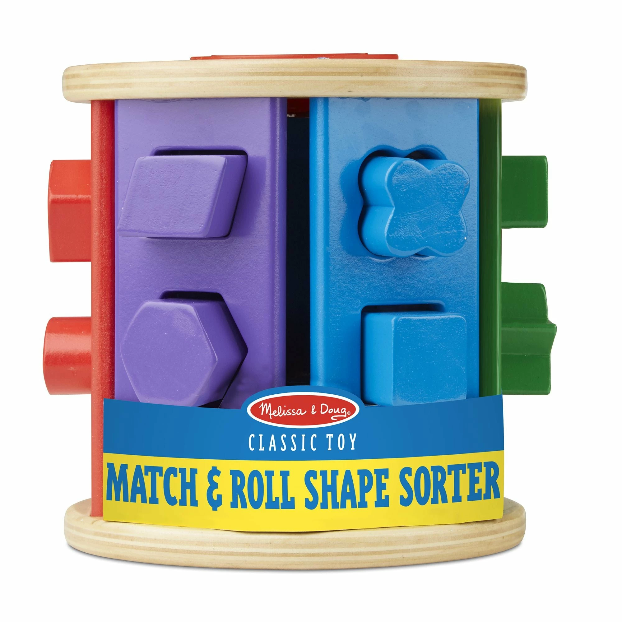Melissa & Doug Match & Roll Shape Sorter - Image 5