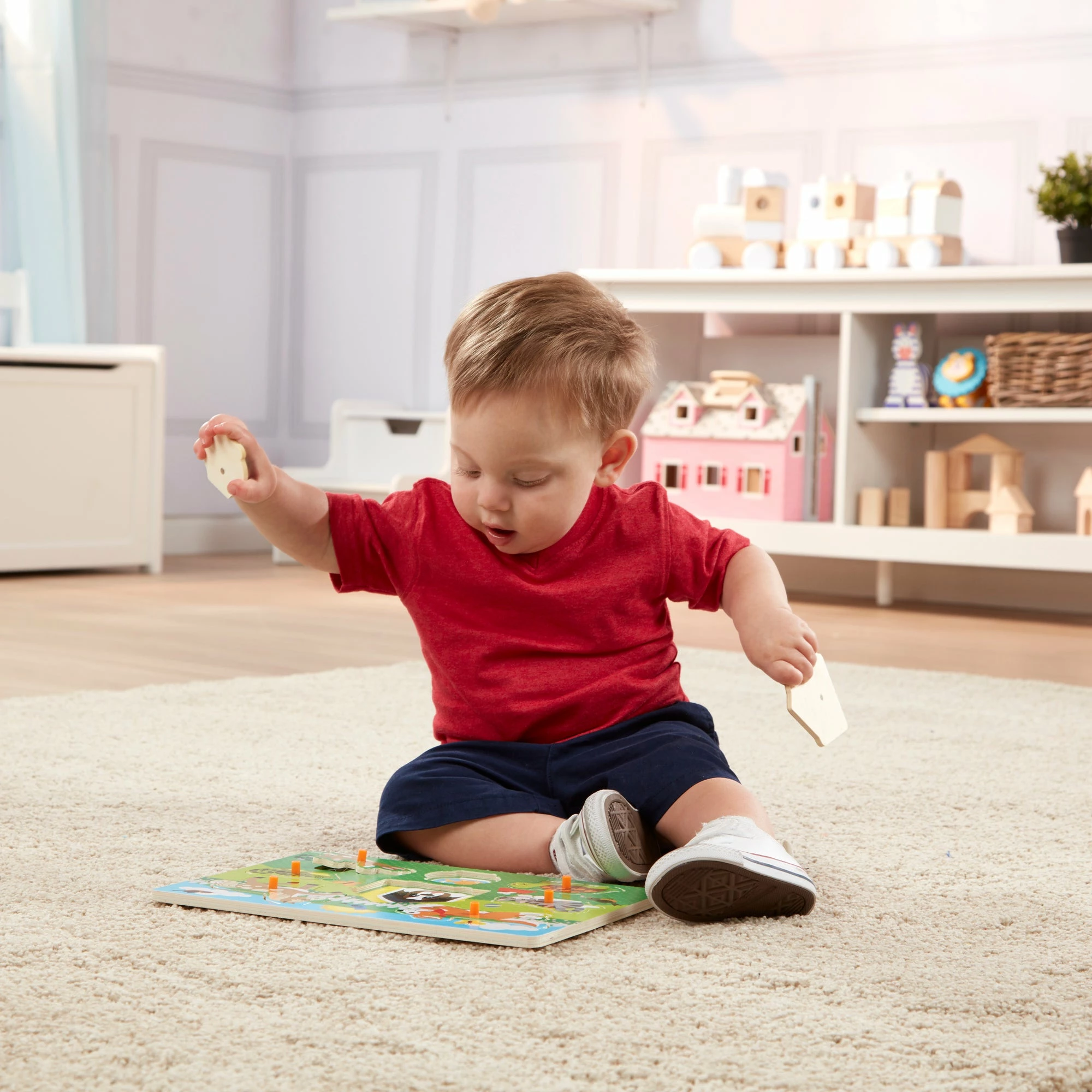 Melissa & Doug Pets Peg Puzzle - Image 2