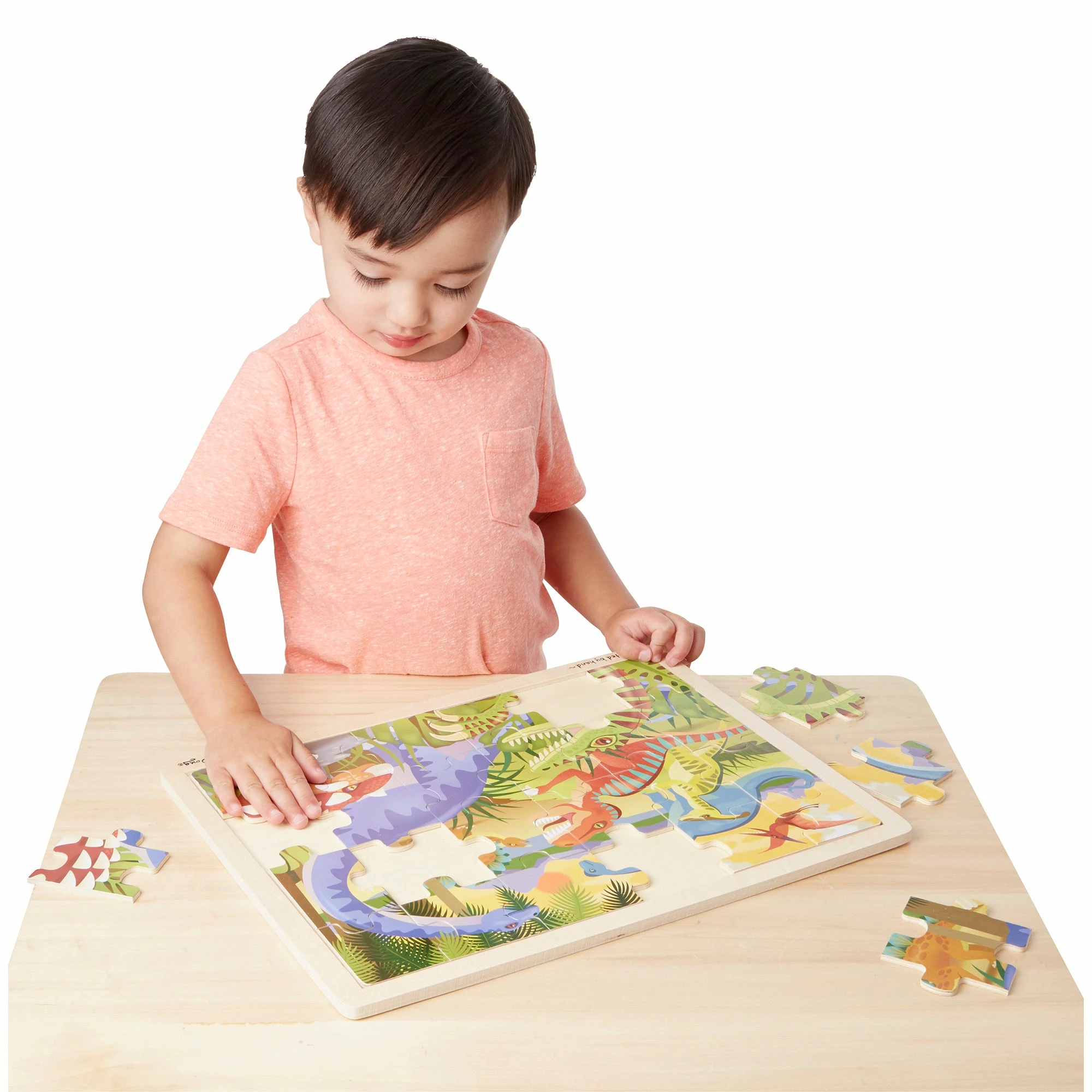 Melissa & Doug Dinosaur Jigsaw Puzzle - 24pc - Image 2